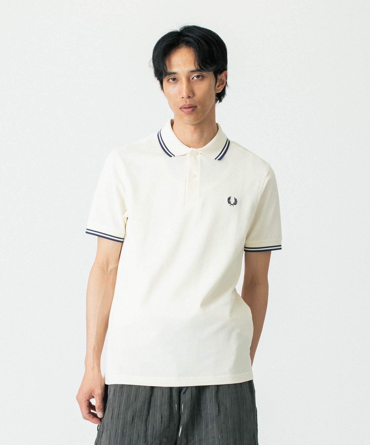 FRED PERRY/フレッドペリー/TWIN TIPPED SHIRT M3600