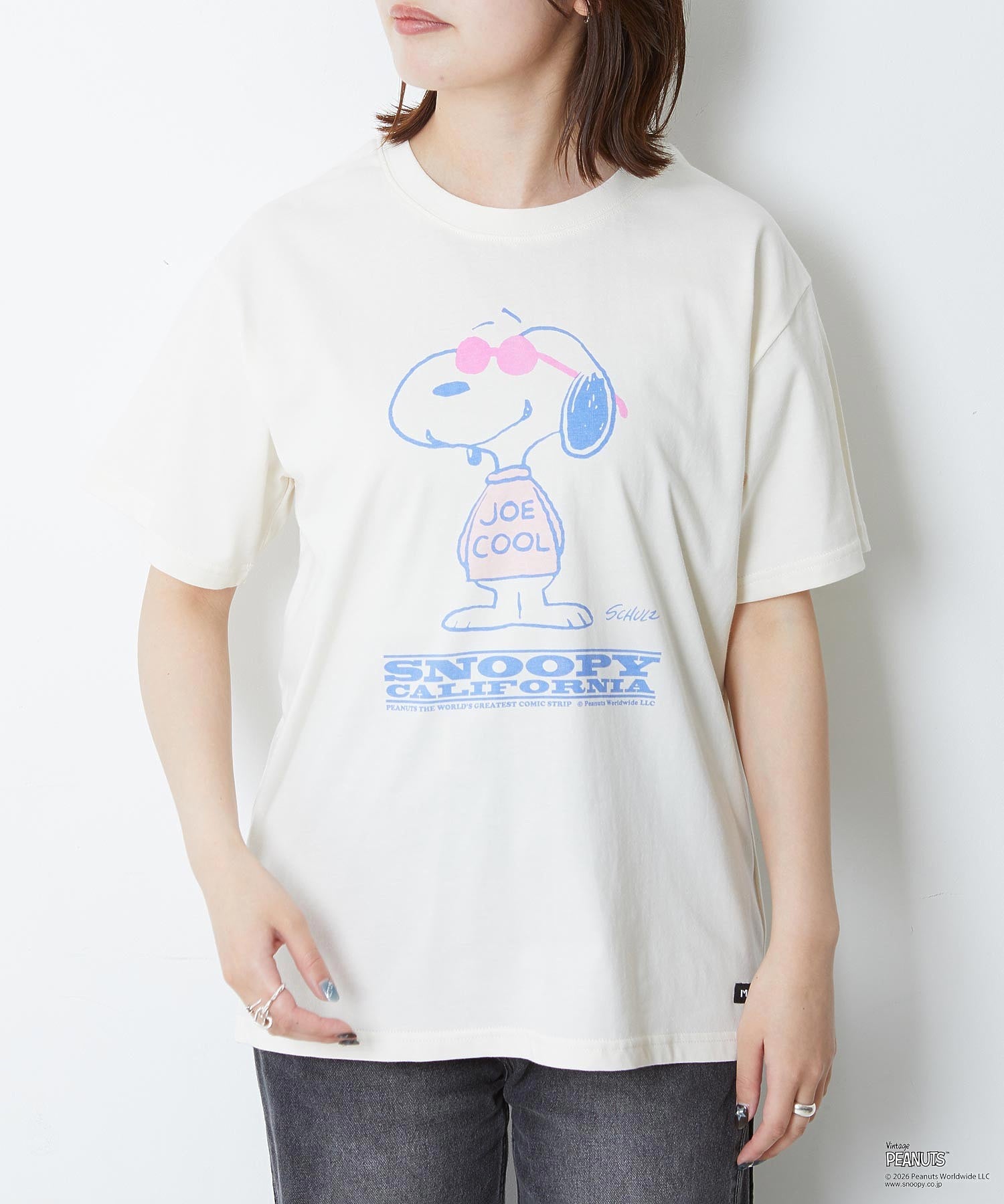 MILKFED. × PEANUTS / JOE COOL S/S TEE