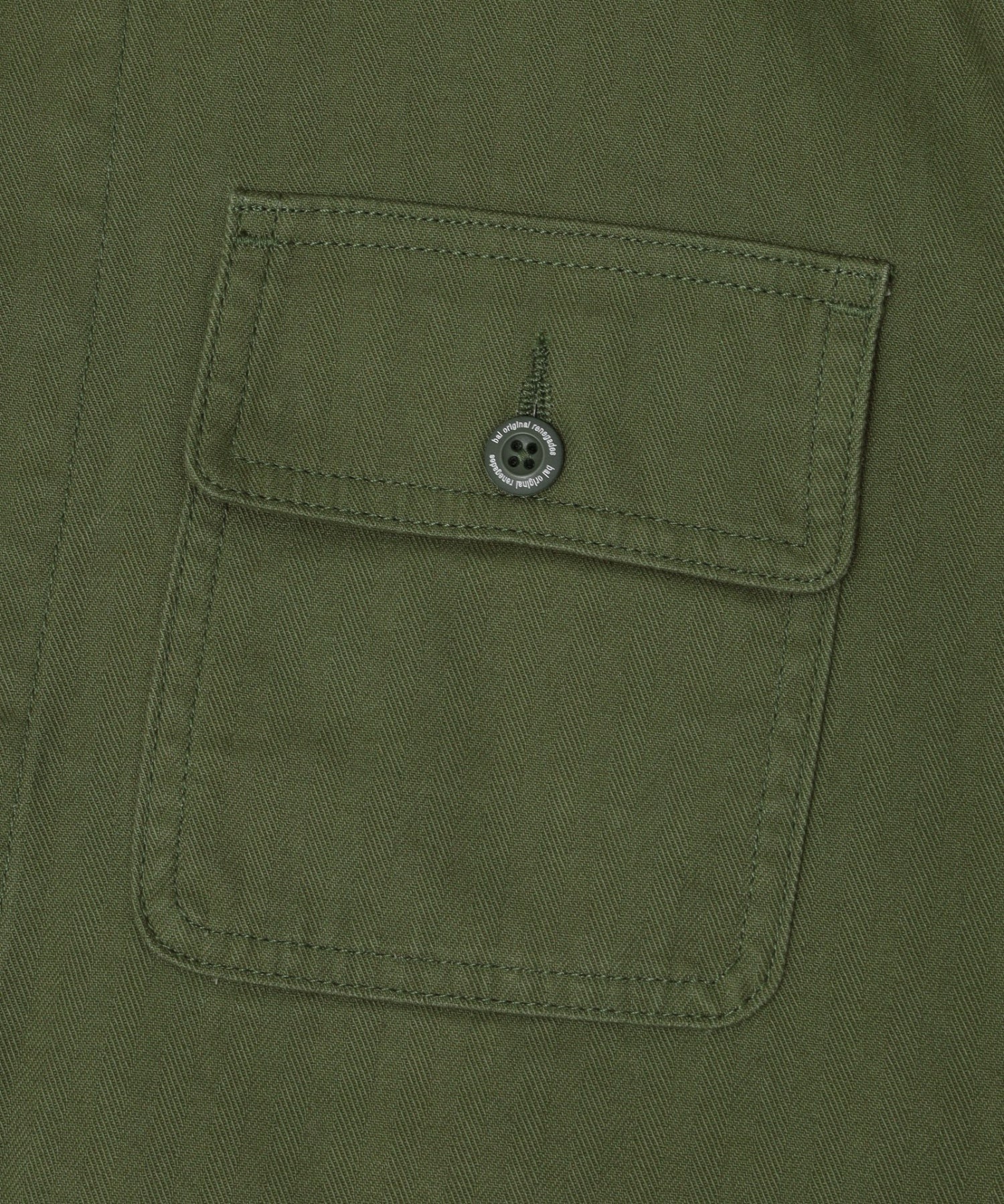 BAL/バル/CREW HERRINGBONE OVER SHIRT BAL-2186