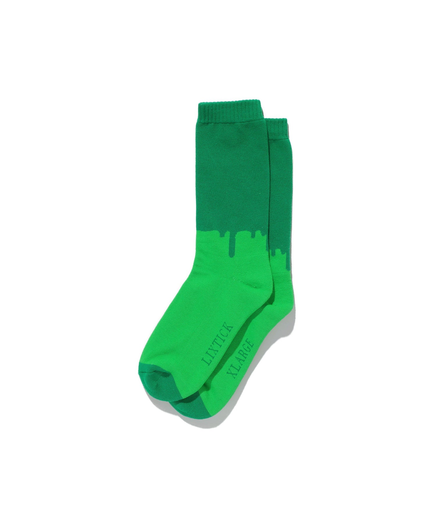 XLARGE × LIXTICK DRIP SOCKS 2PACK HI
