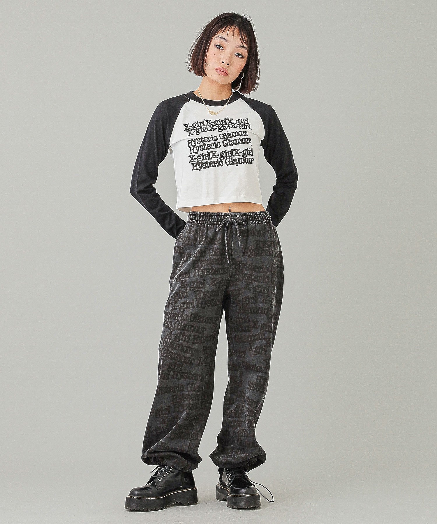 X-girl x HYSTERIC GLAMOUR SWEATPANTS