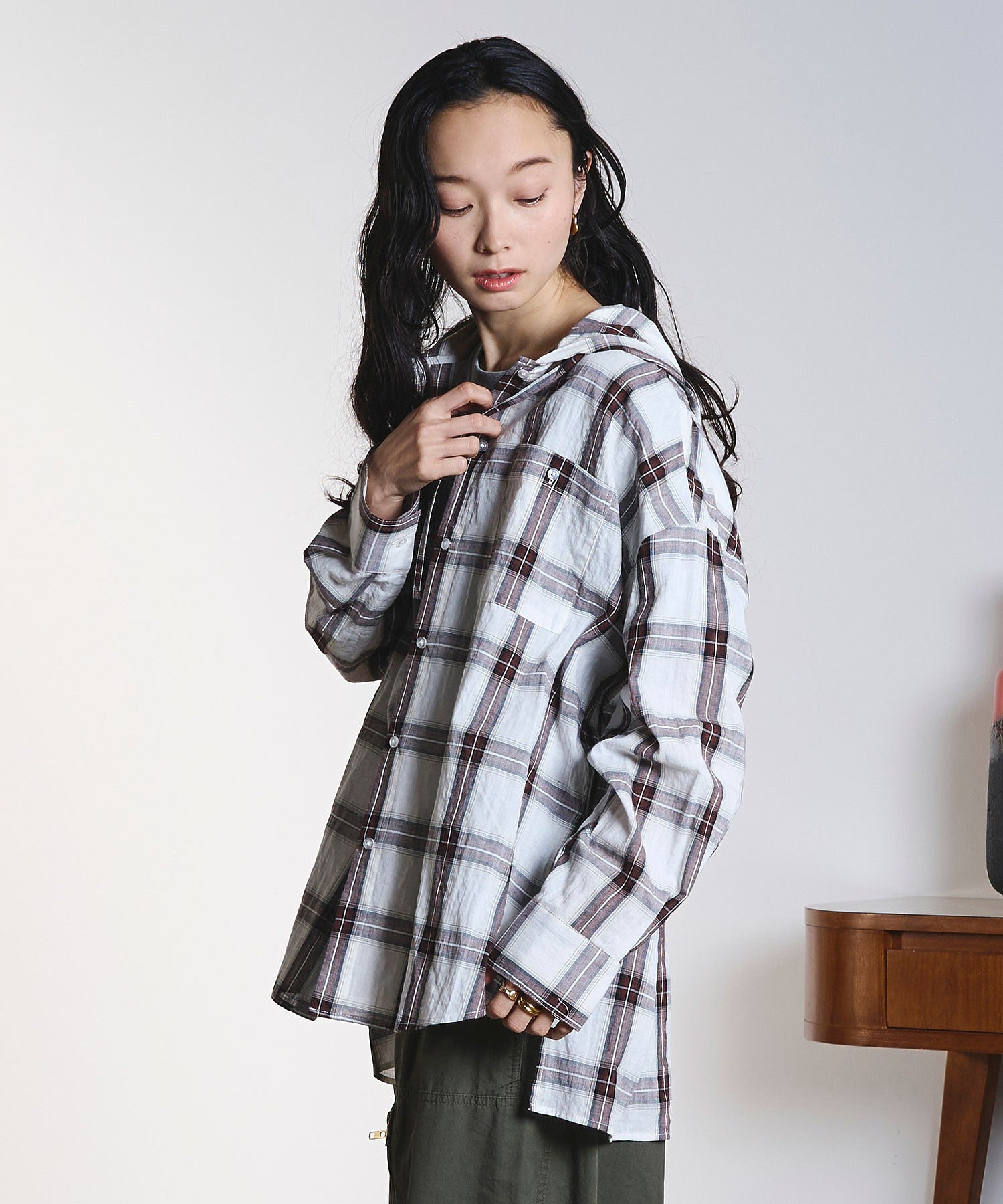 model:161cm 着用サイズ:ONE SIZE