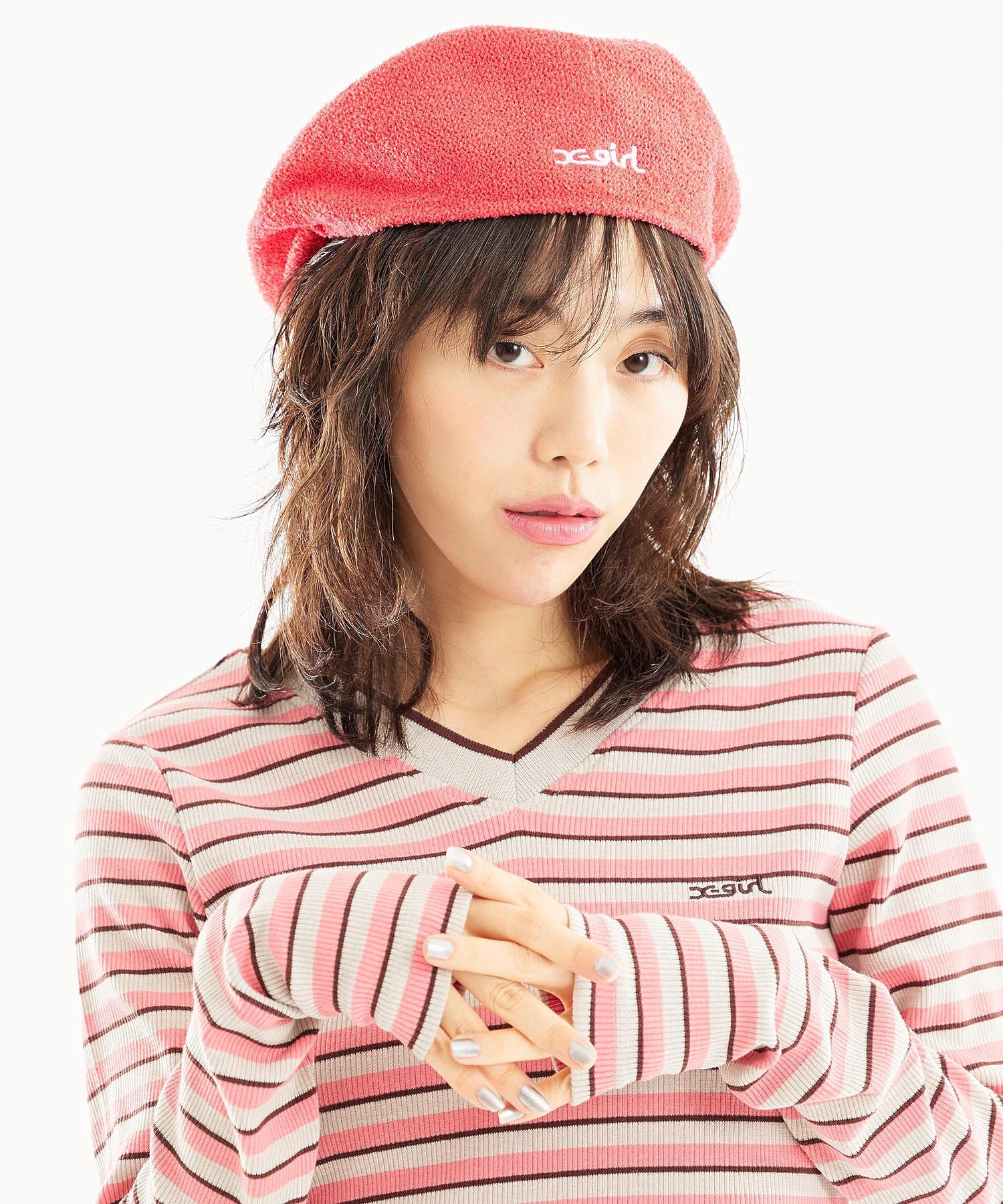 MILLS LOGO HUNTING CAP X-girl