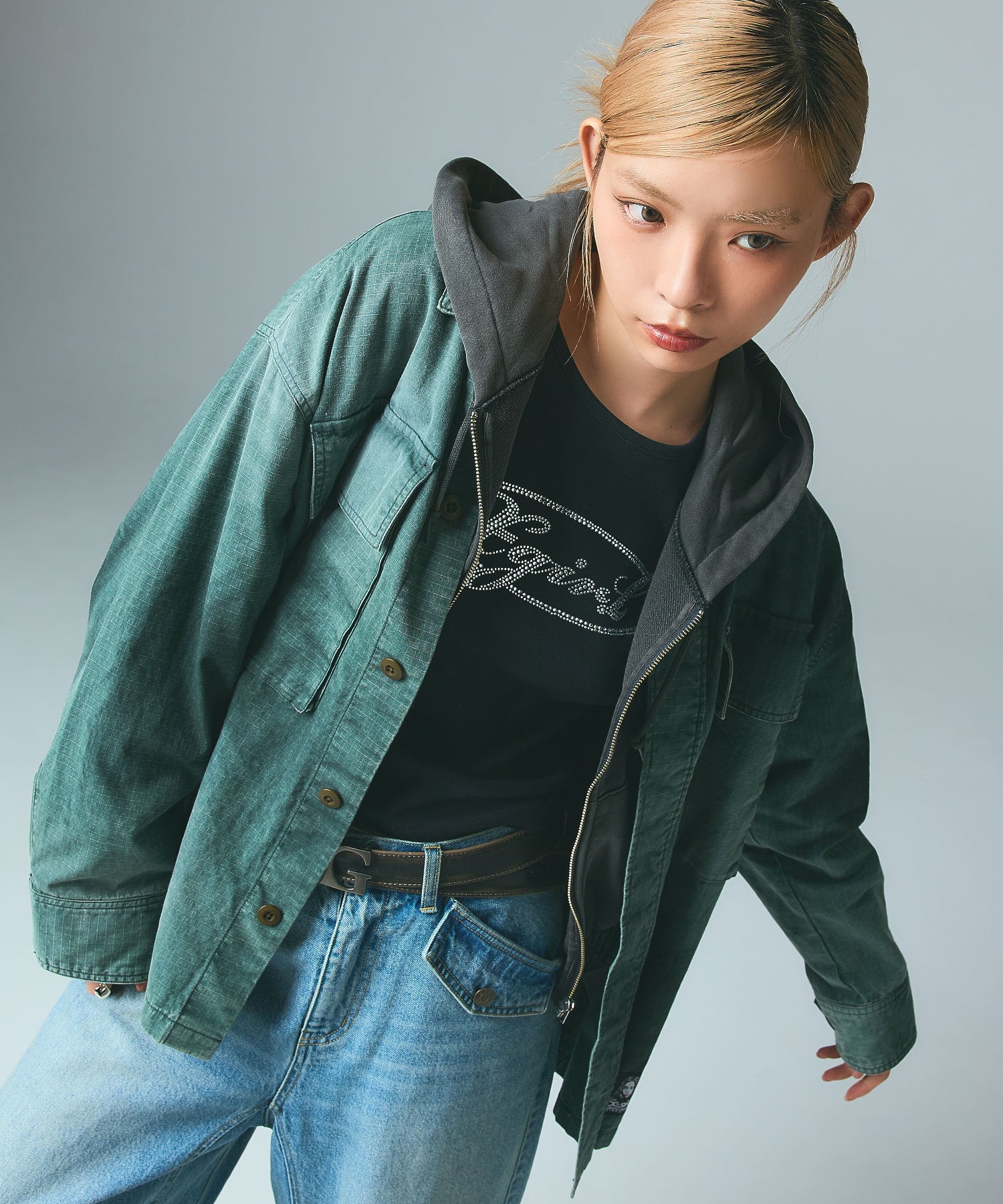 FADED MILITARY SHIRT