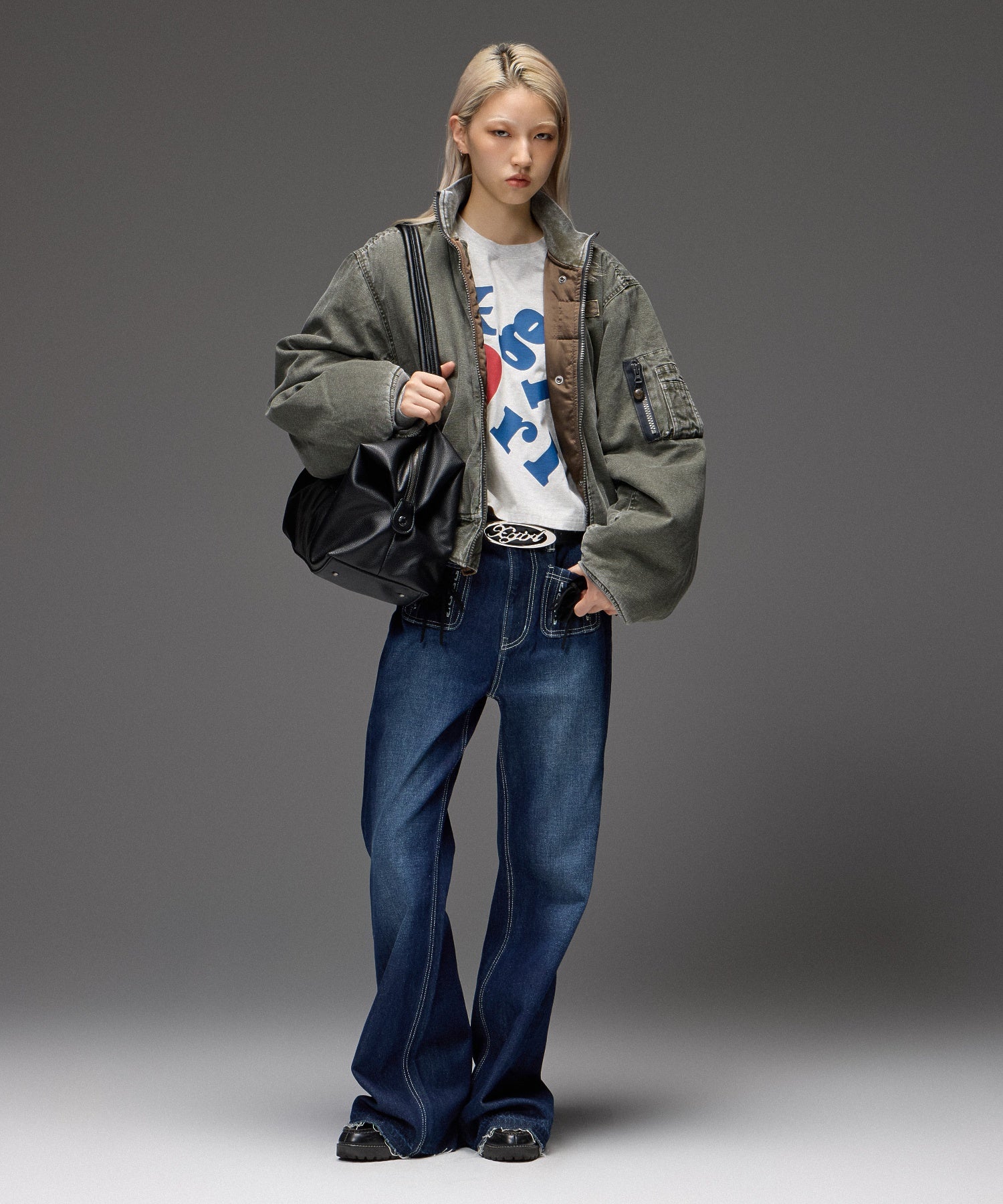 LAYERED STYLE L/S COMPACT TEE