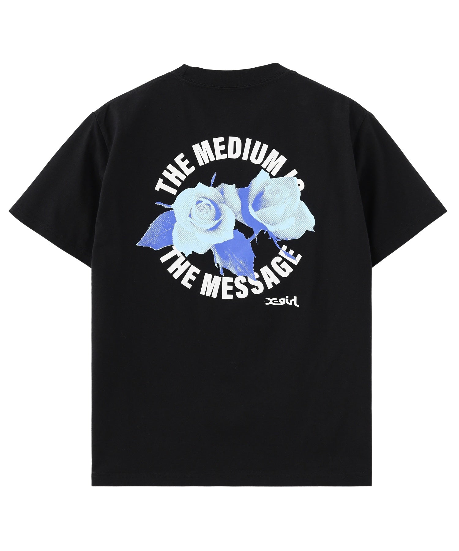 ROSE AND LOGO S/S TEE
