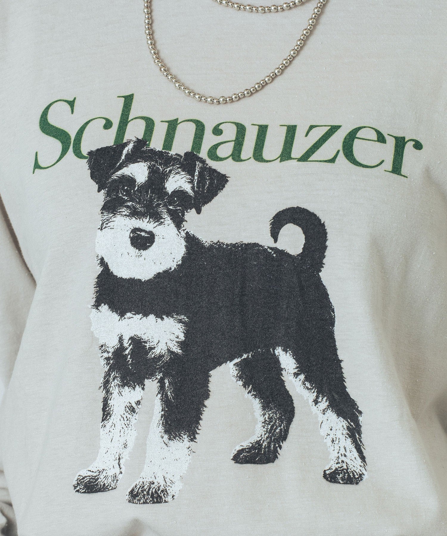 CREOLME/DOG GRAPHIC L/S TEE