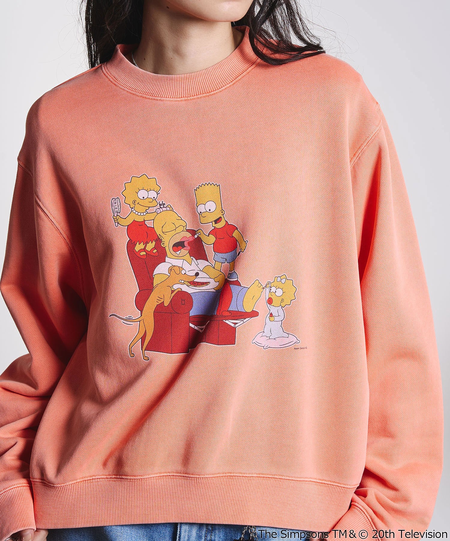 THE SIMPSONS / CROPPED SWEAT