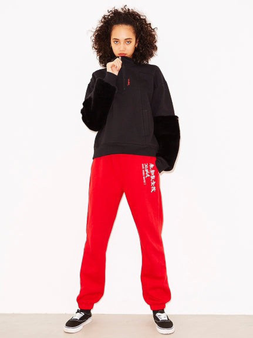 MONSTER SLEEVE ANORAK X-girl