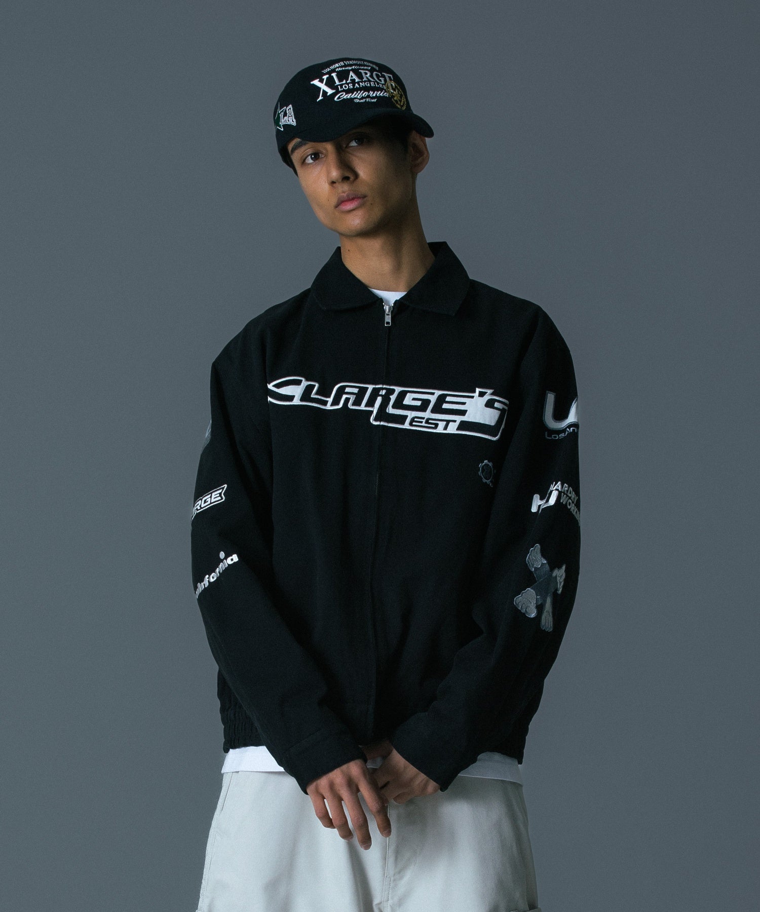 MODEL 身長183cm / 着用サイズ：Lサイズ