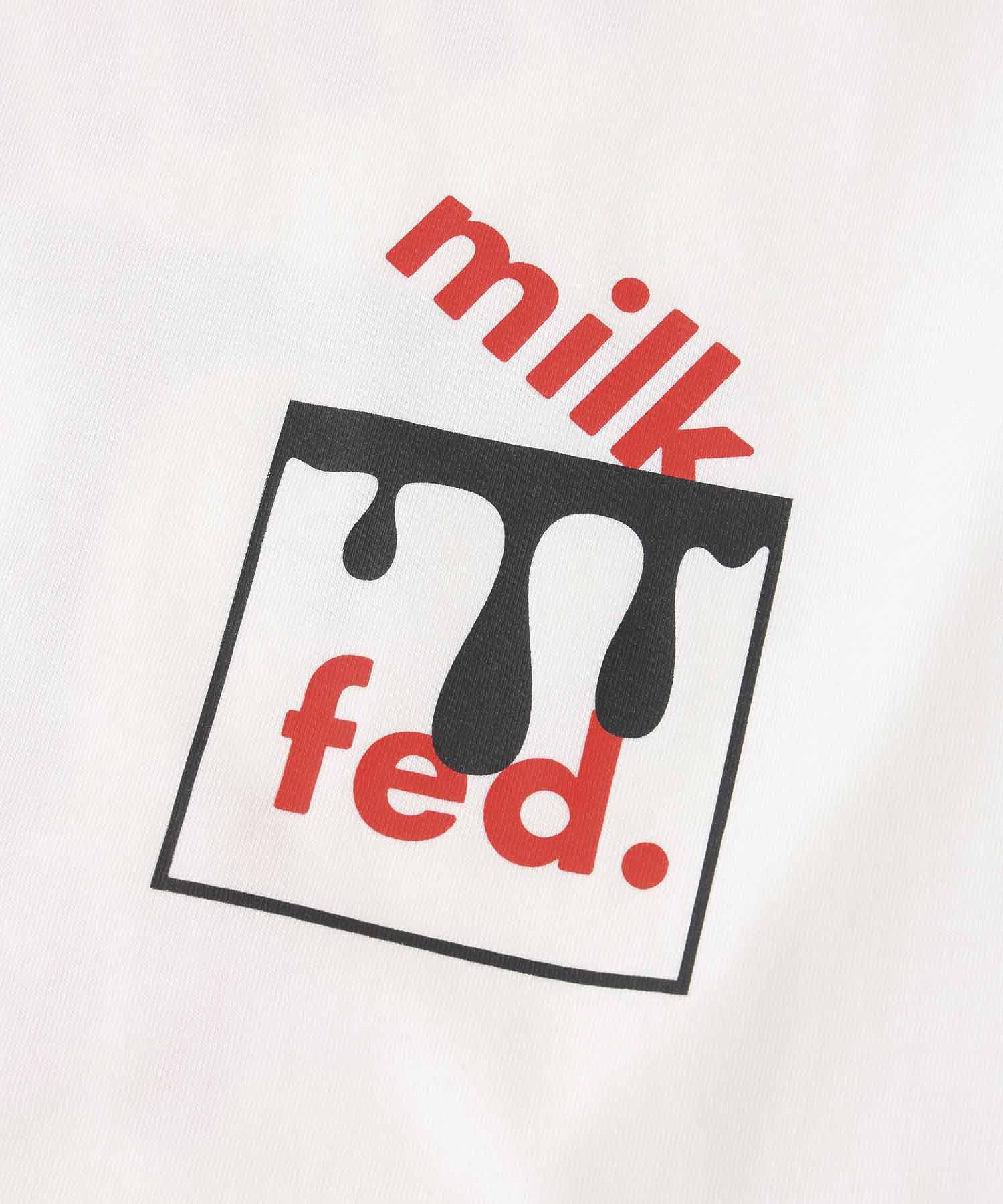 DRIP LOGO CROPPED TOP MILKFED.