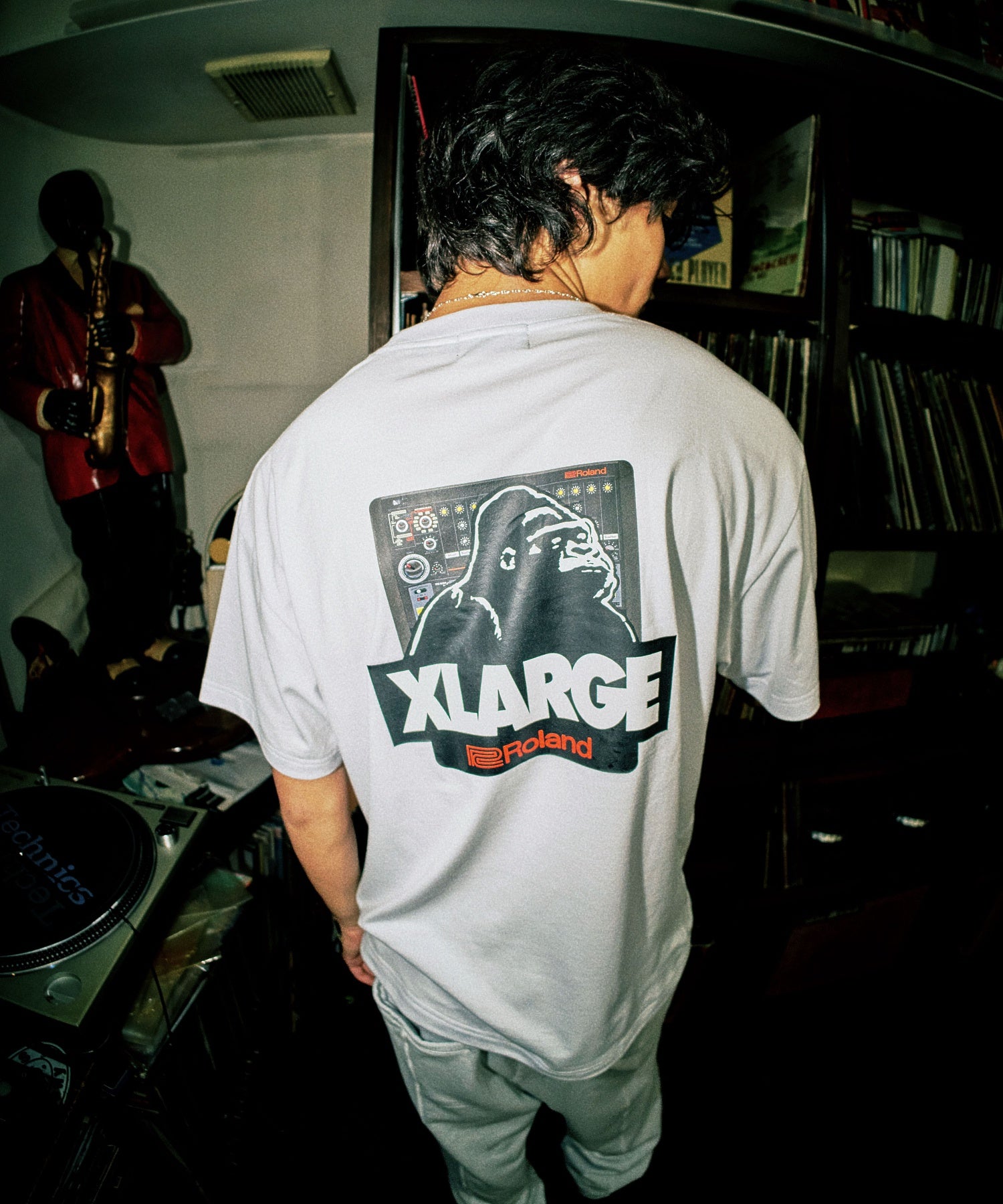 XLARGE×ROLAND OG BOX S/S TEE