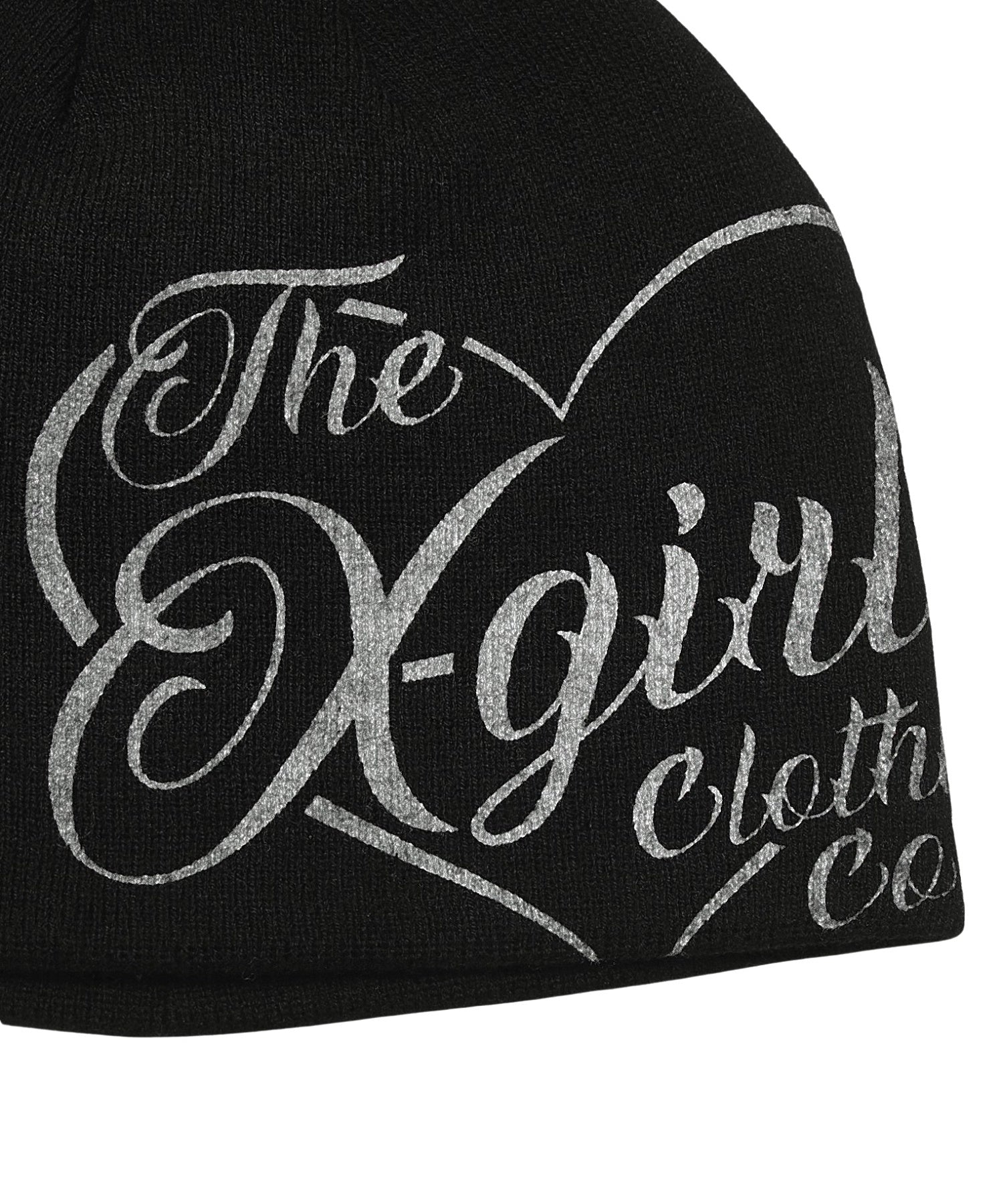 HEART SCRIPT LOGO BEANIE