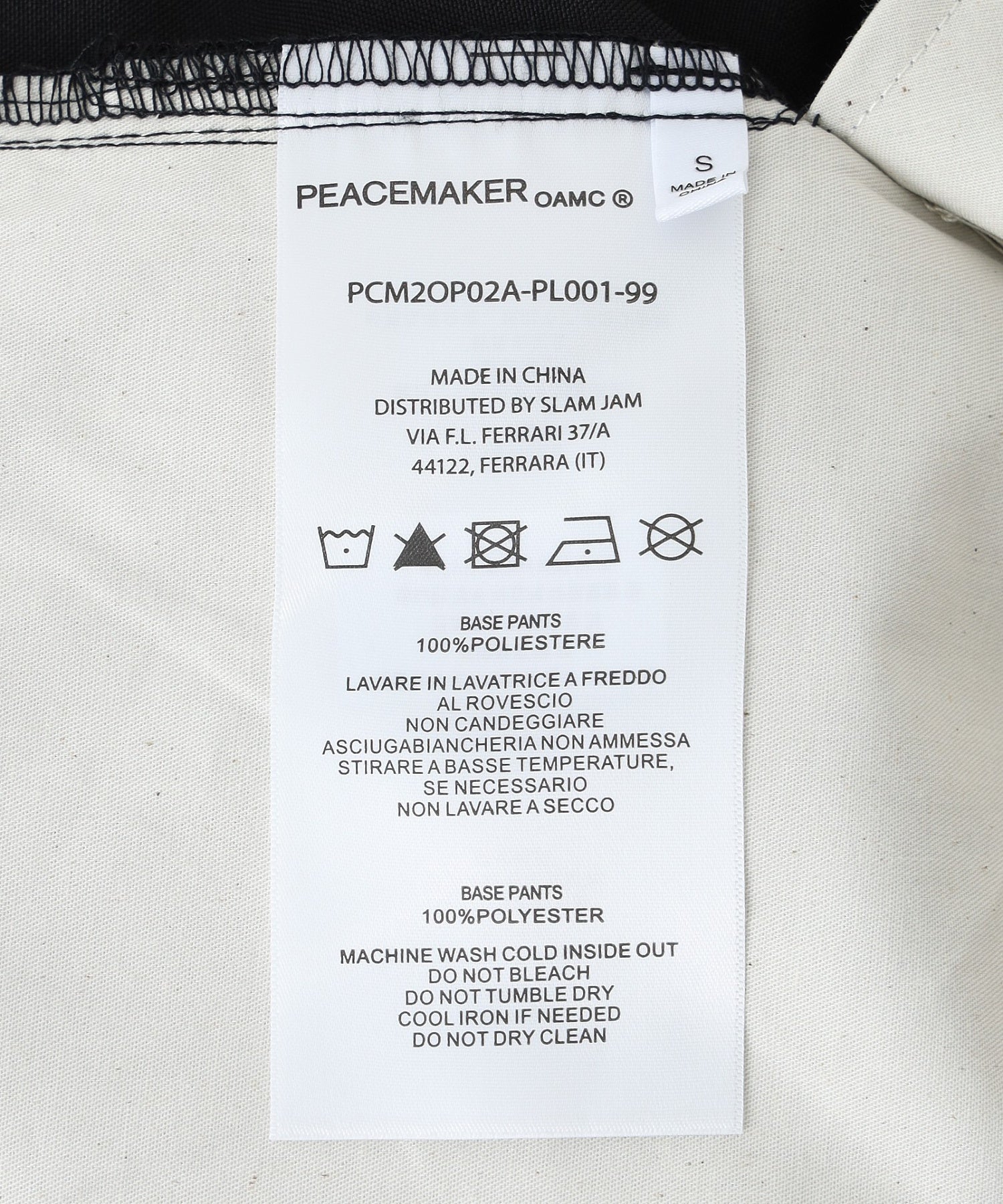 PEACEMAKER/ピースメーカー/Base Pant PCM2OP02APL00199