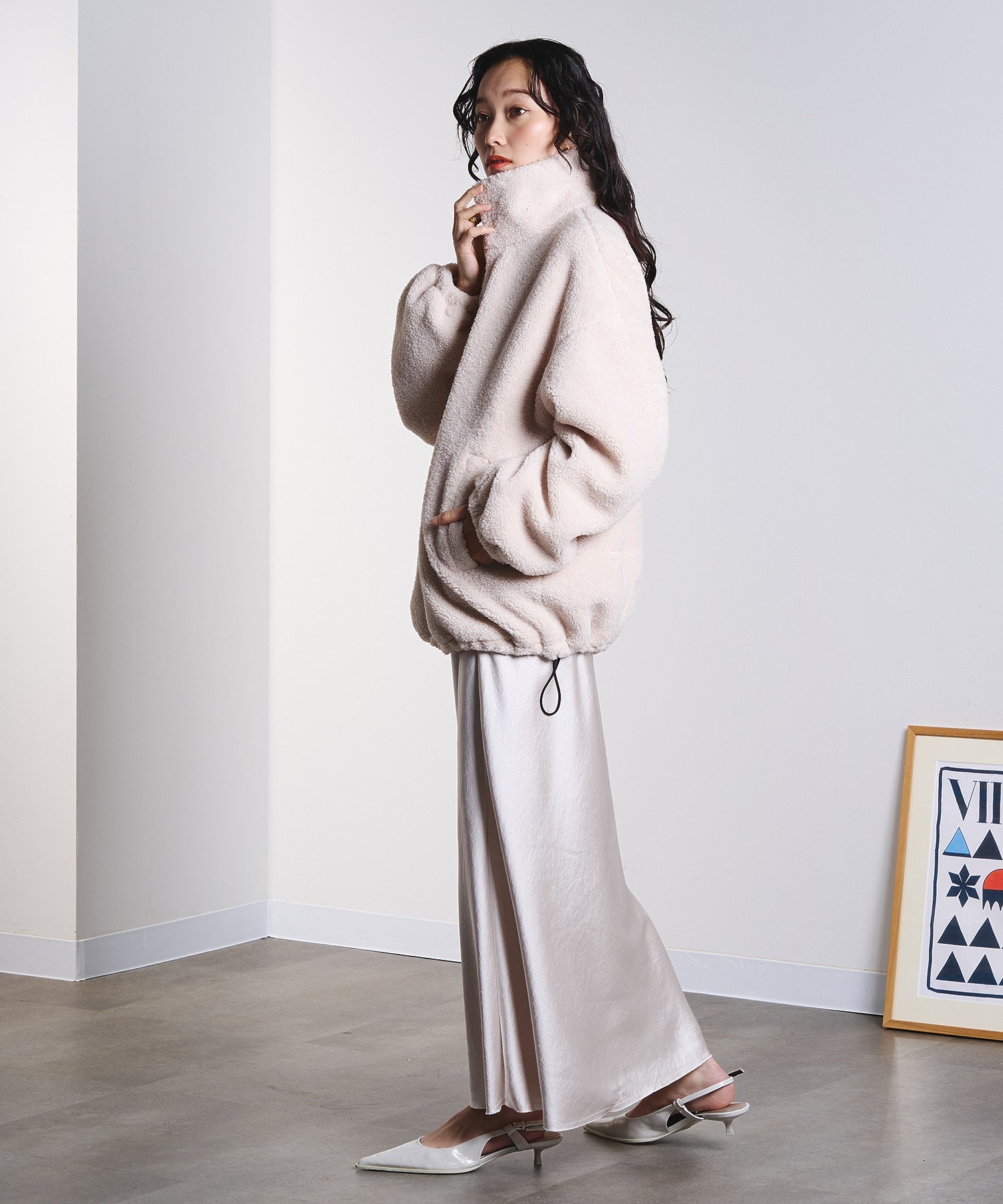 model:161cm 着用サイズ:ONE SIZE