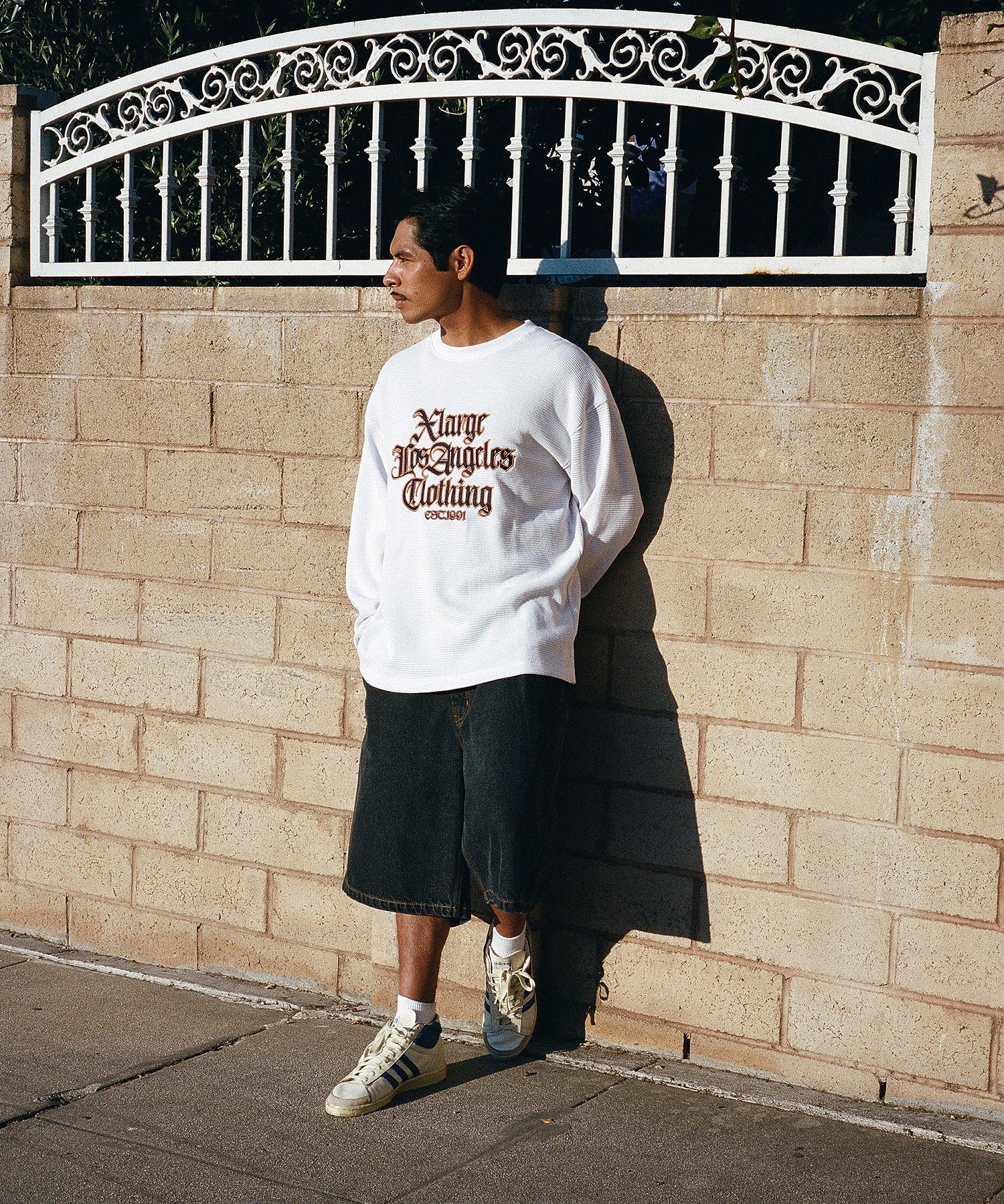OLD ENGLISH THERMAL L/S TOP