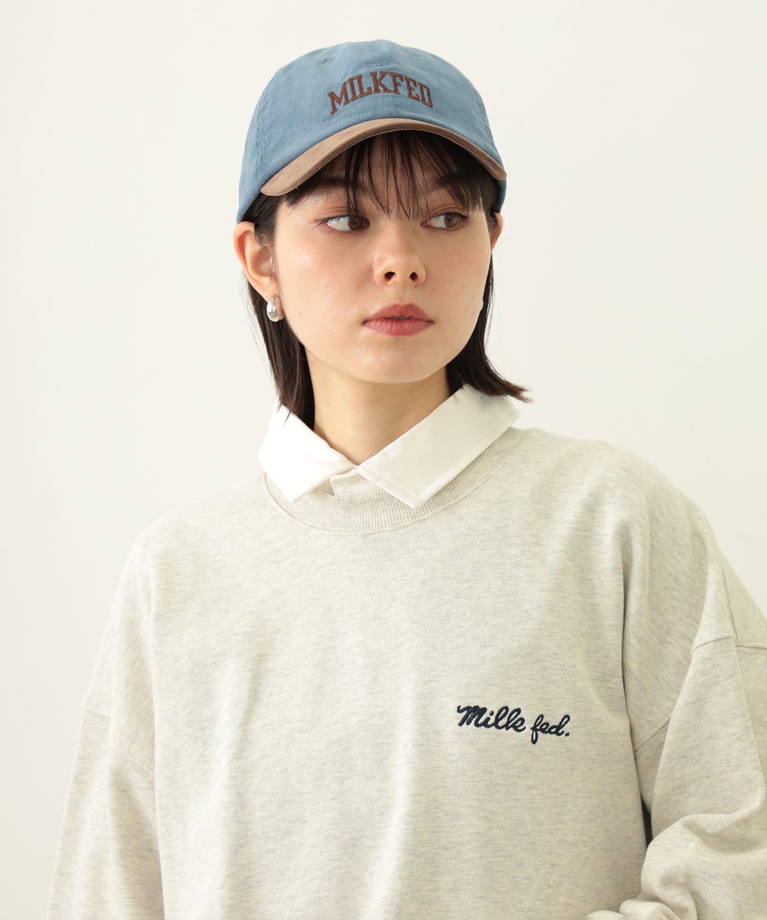 LOGO CORDUROY CAP