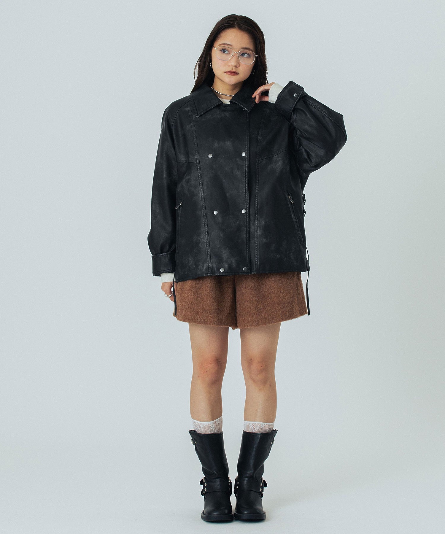 model:160cm 着用サイズ:ONE SIZE