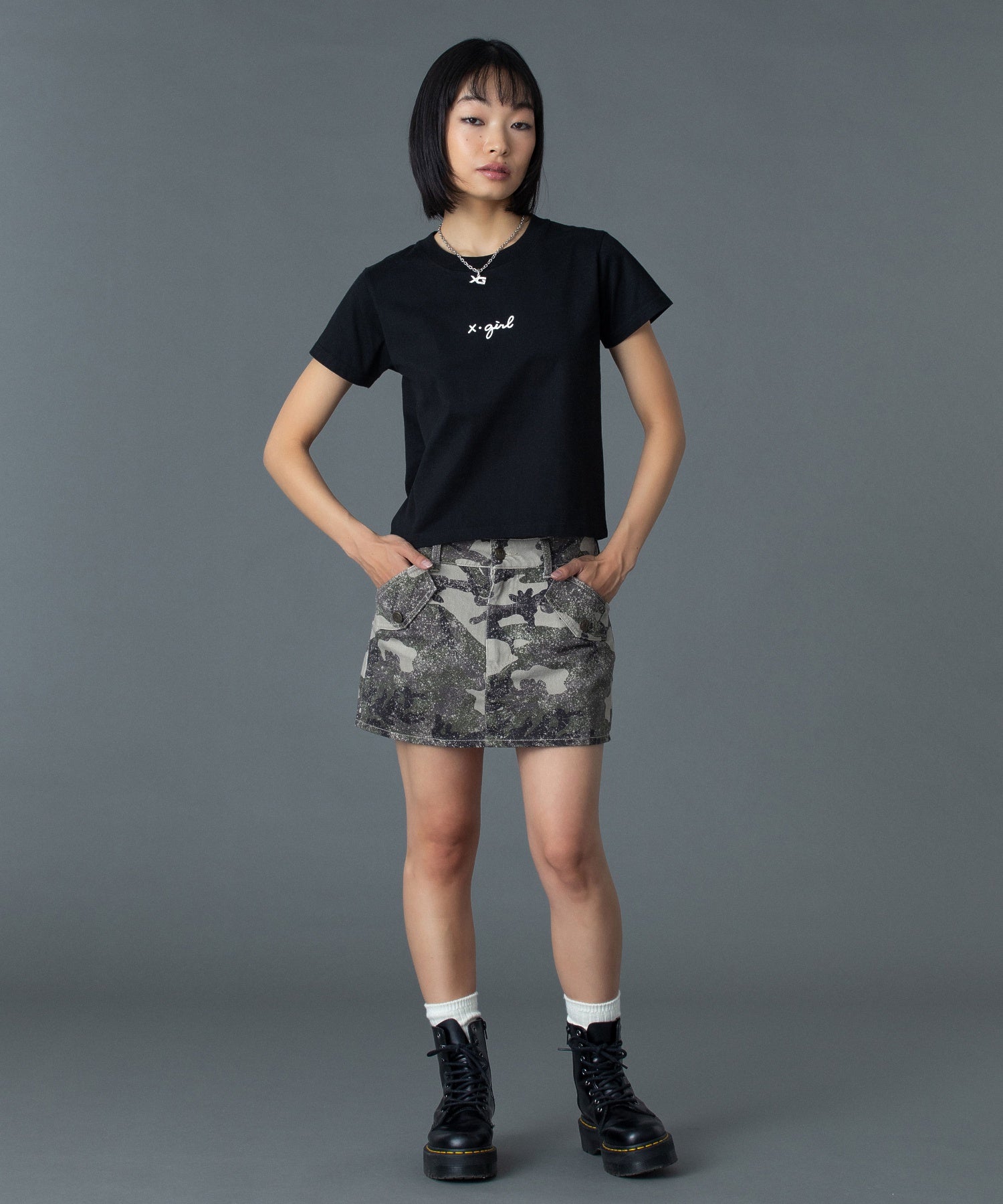 CURSIVE LOGO S/S BABY TEE