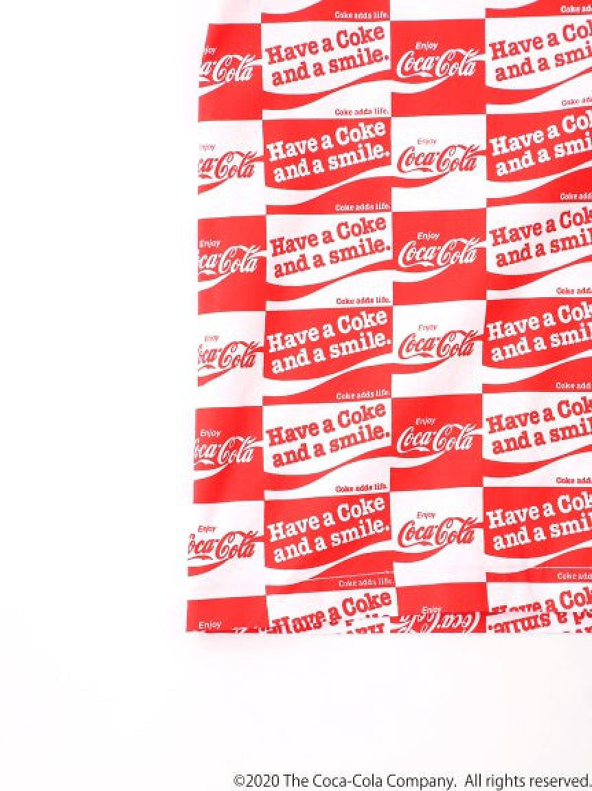 COCA-COLA CHECKER S/S SHIRT X-girl