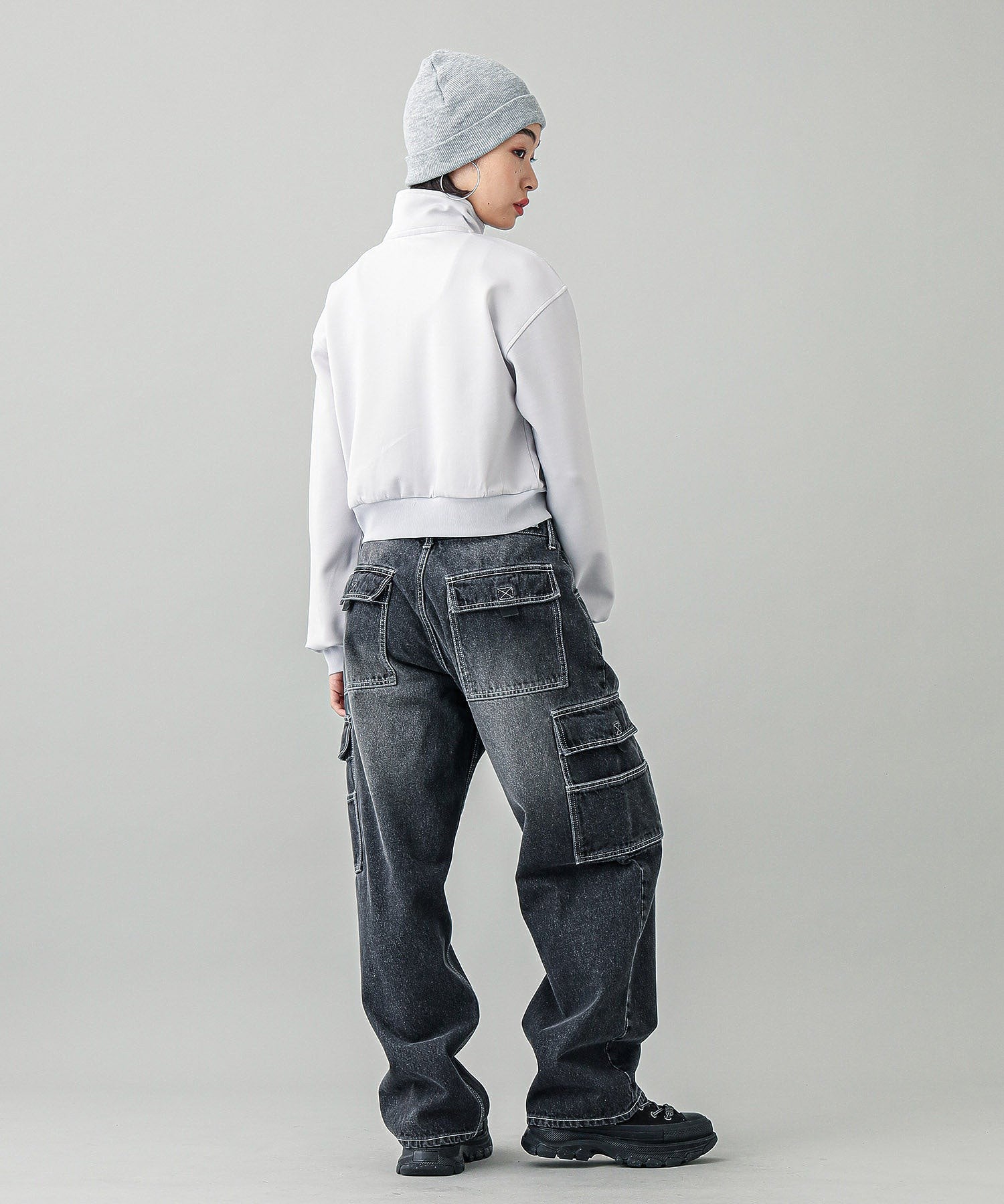 model　H:161cm 着用サイズ:M