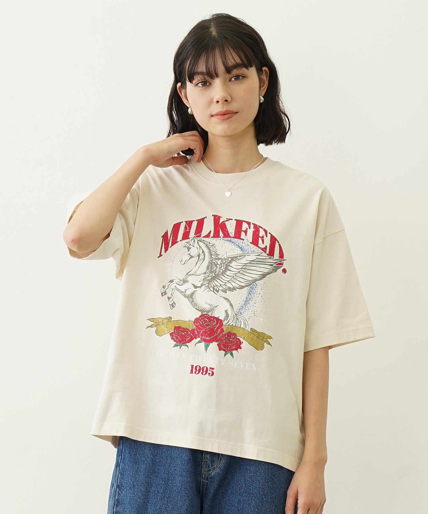 PEGASUS VINTAGE STYLE WIDE S/S TEE