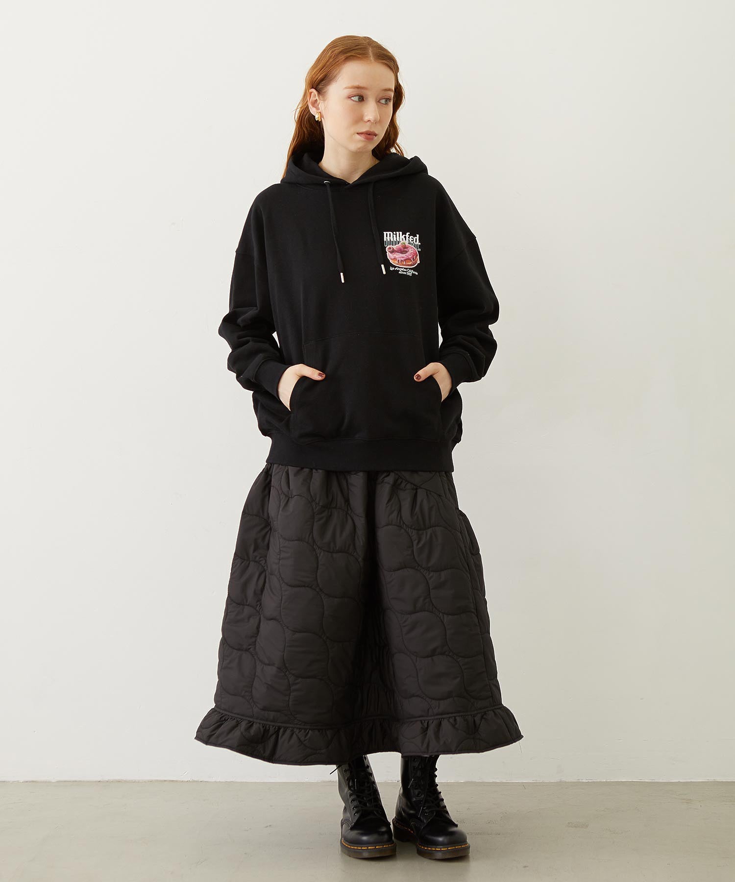 DONUTS LOGO SWEAT HOODIE