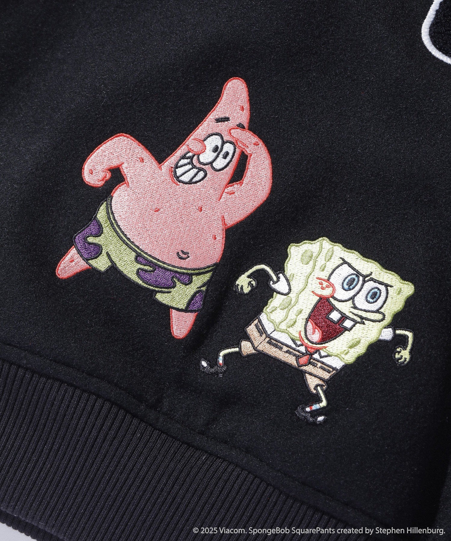 XLARGE×SpongeBob VARSITY JACKET