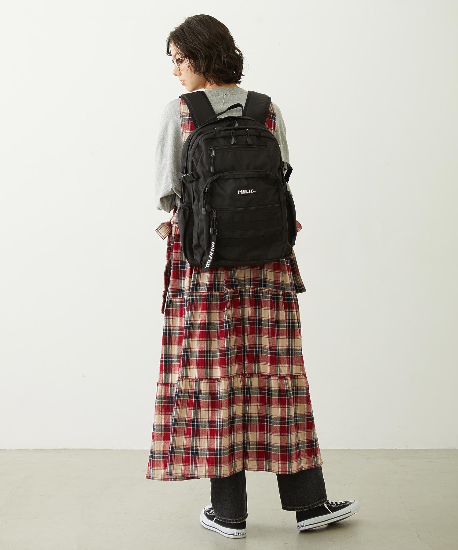 ACTIVE DOUBLE POCKET MOLLE BACKPACK MILKFED.