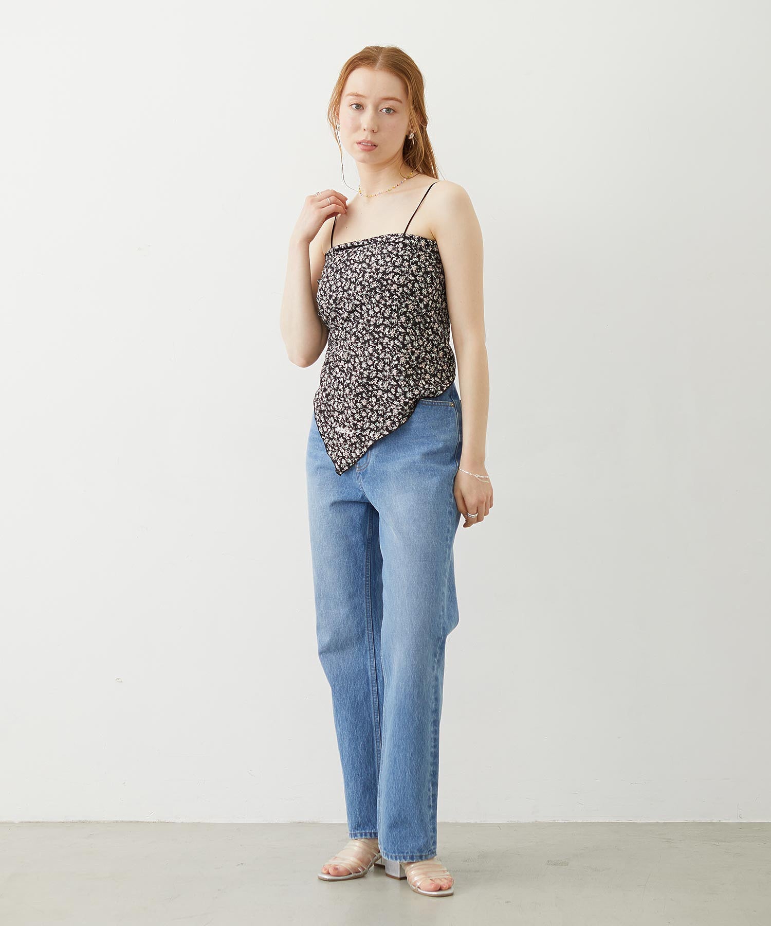 FLORAL CAMISOLE DRESS