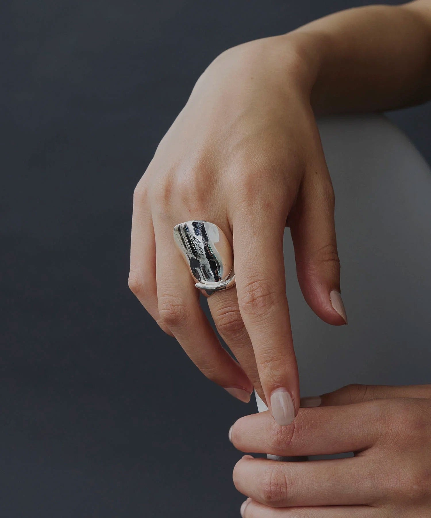 loni/BENJAMIN ASYMMETRY RING