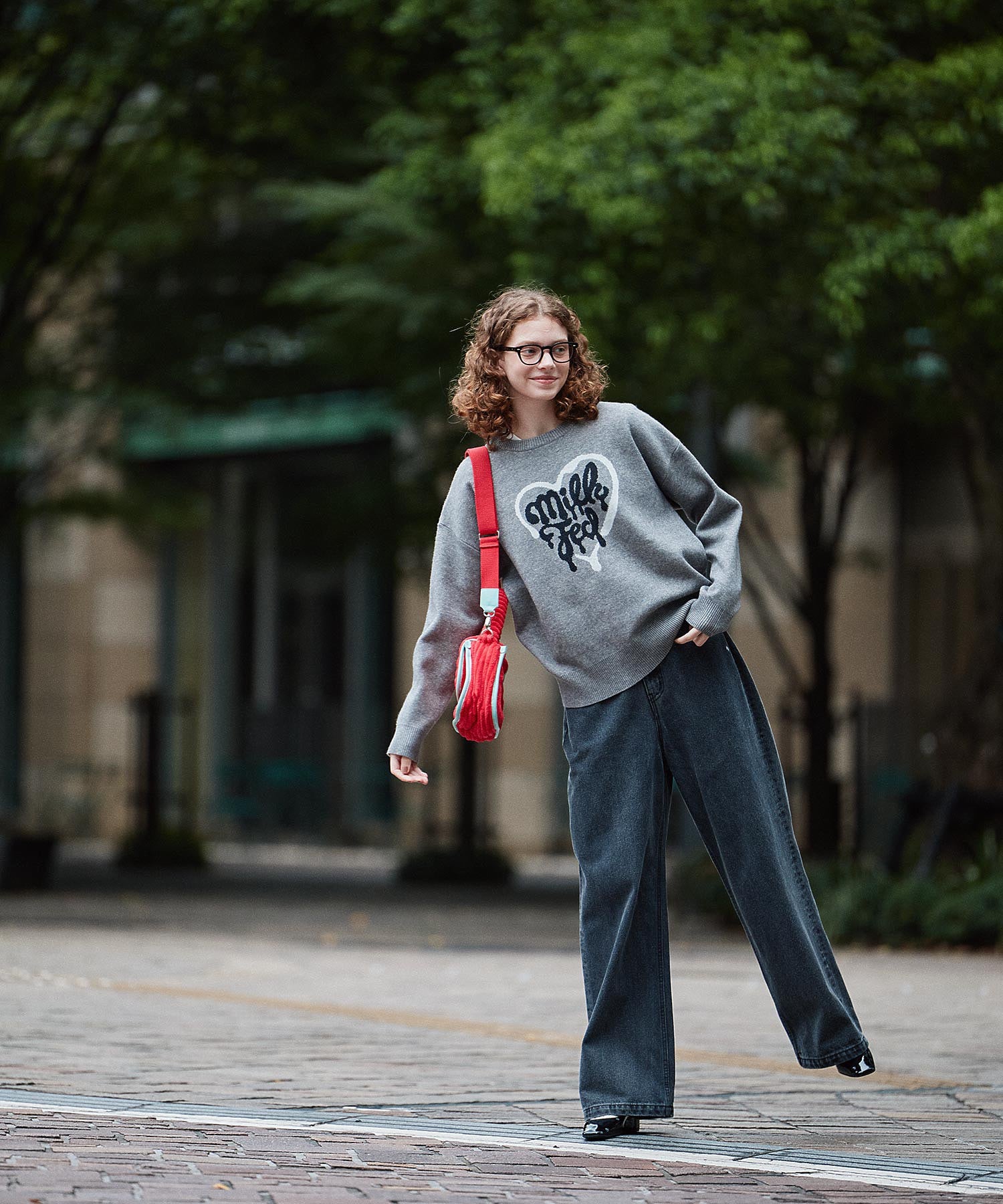 BOYFRIEND LOOSE DENIM PANTS