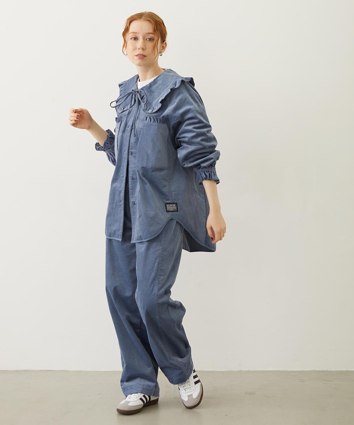 WORK STYLE CORDUROY PANTS