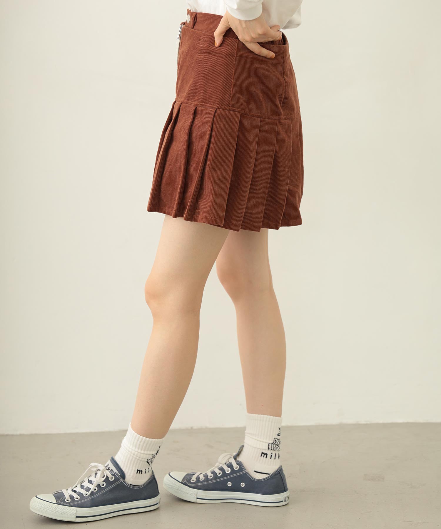 LAYERED CULOTTE SKIRT