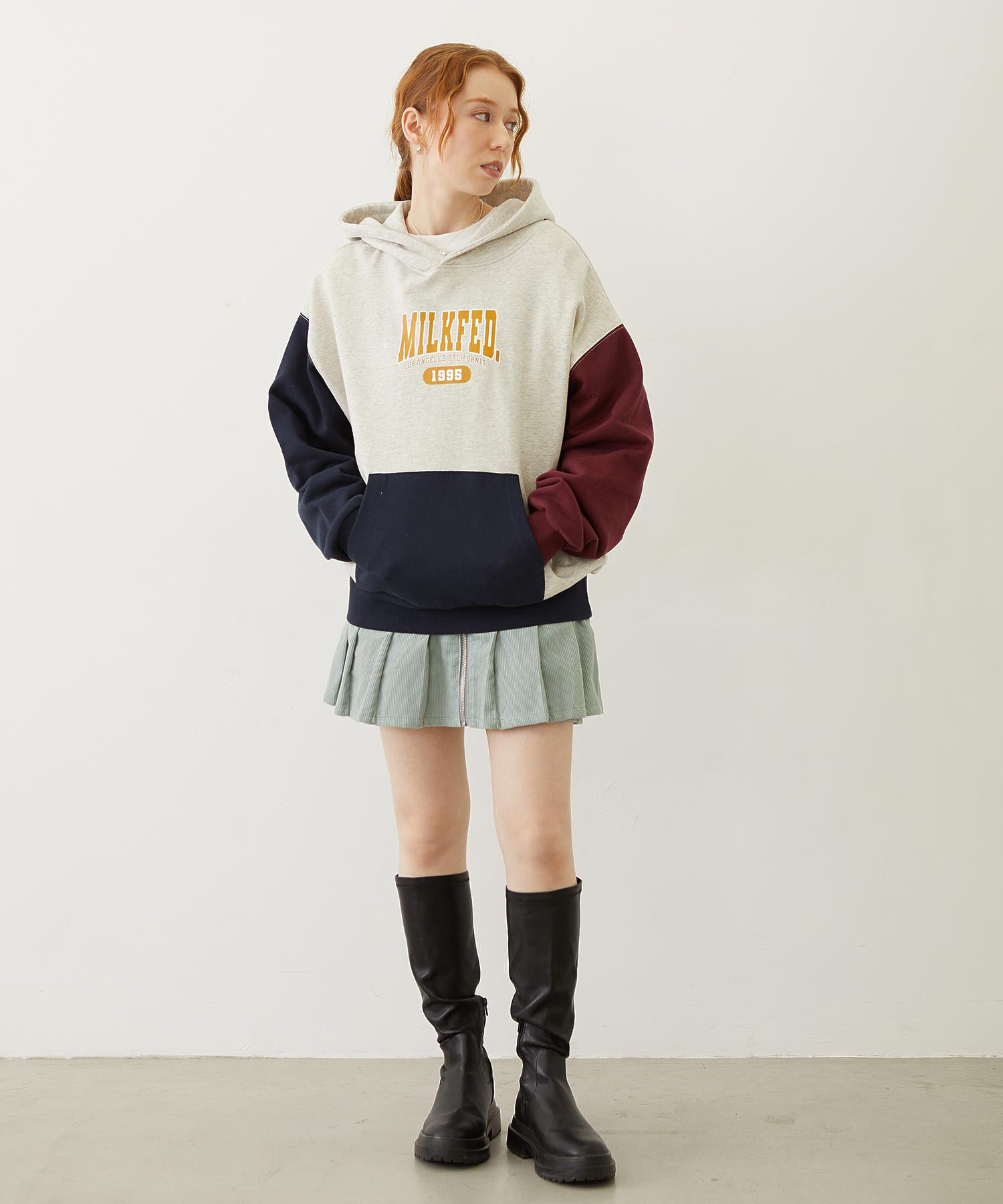 LAYERED CULOTTE SKIRT