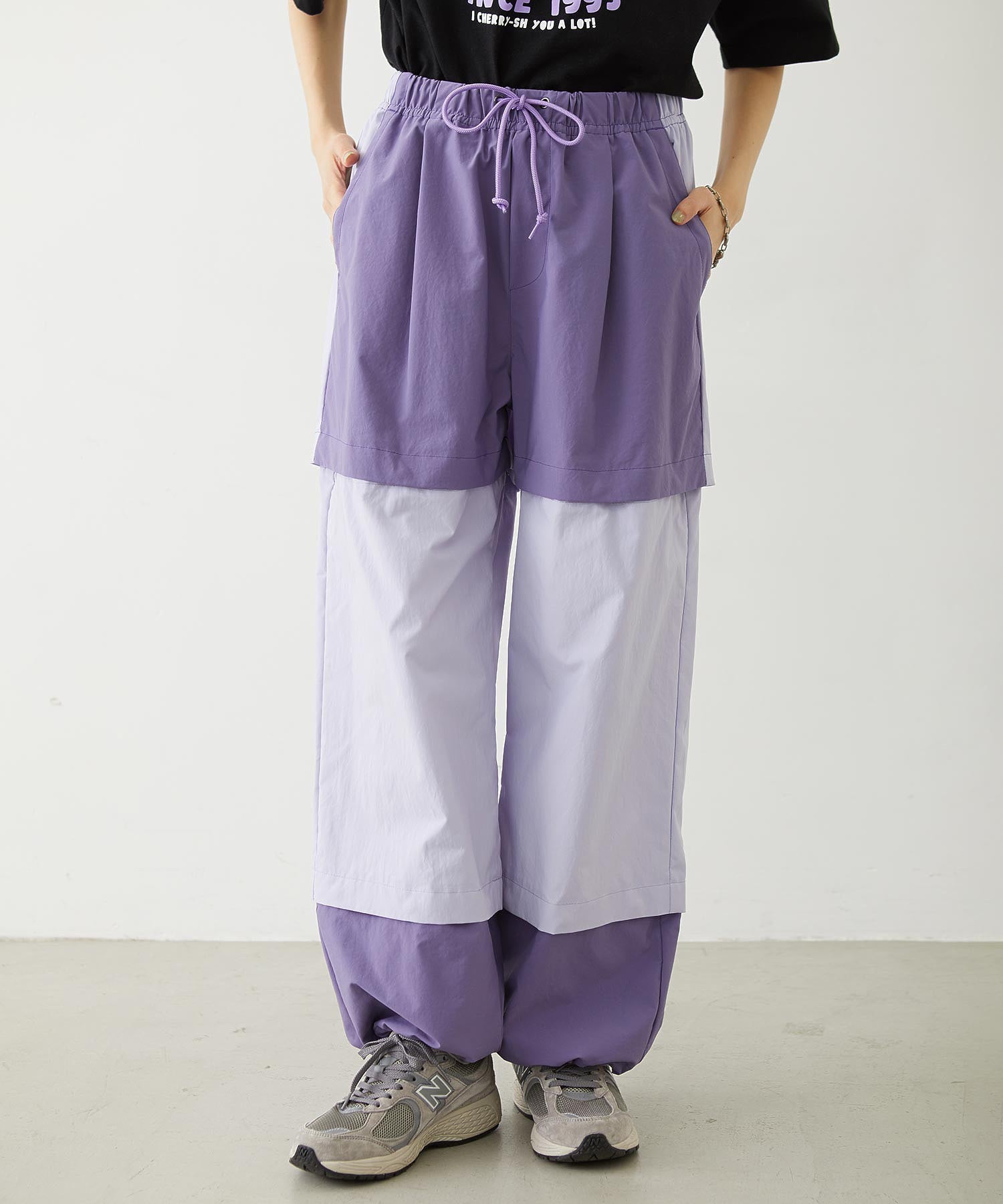BICOLOR PANTS
