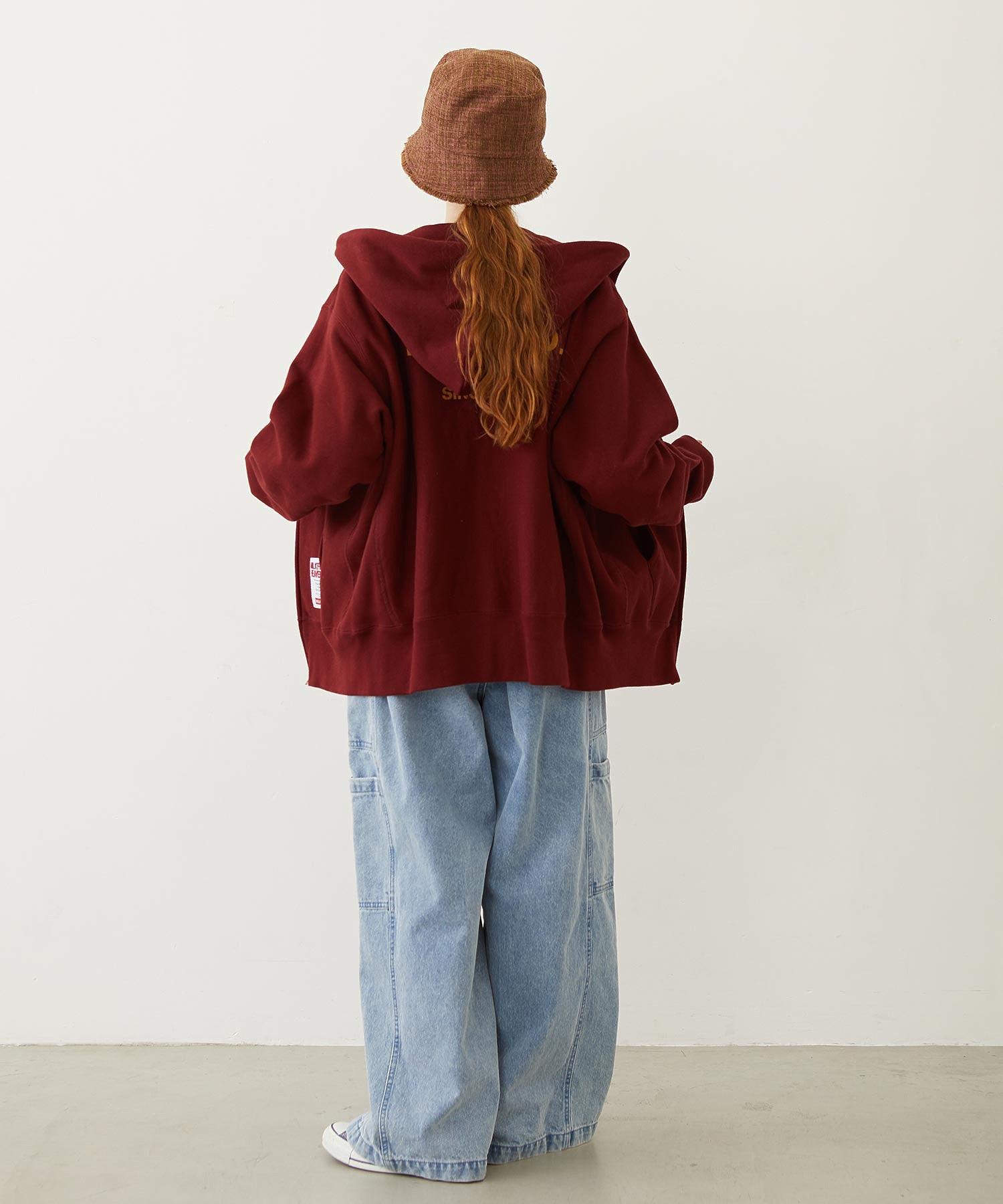 MILKFED. × CHAMPION SWEAT ZIP HOODIE