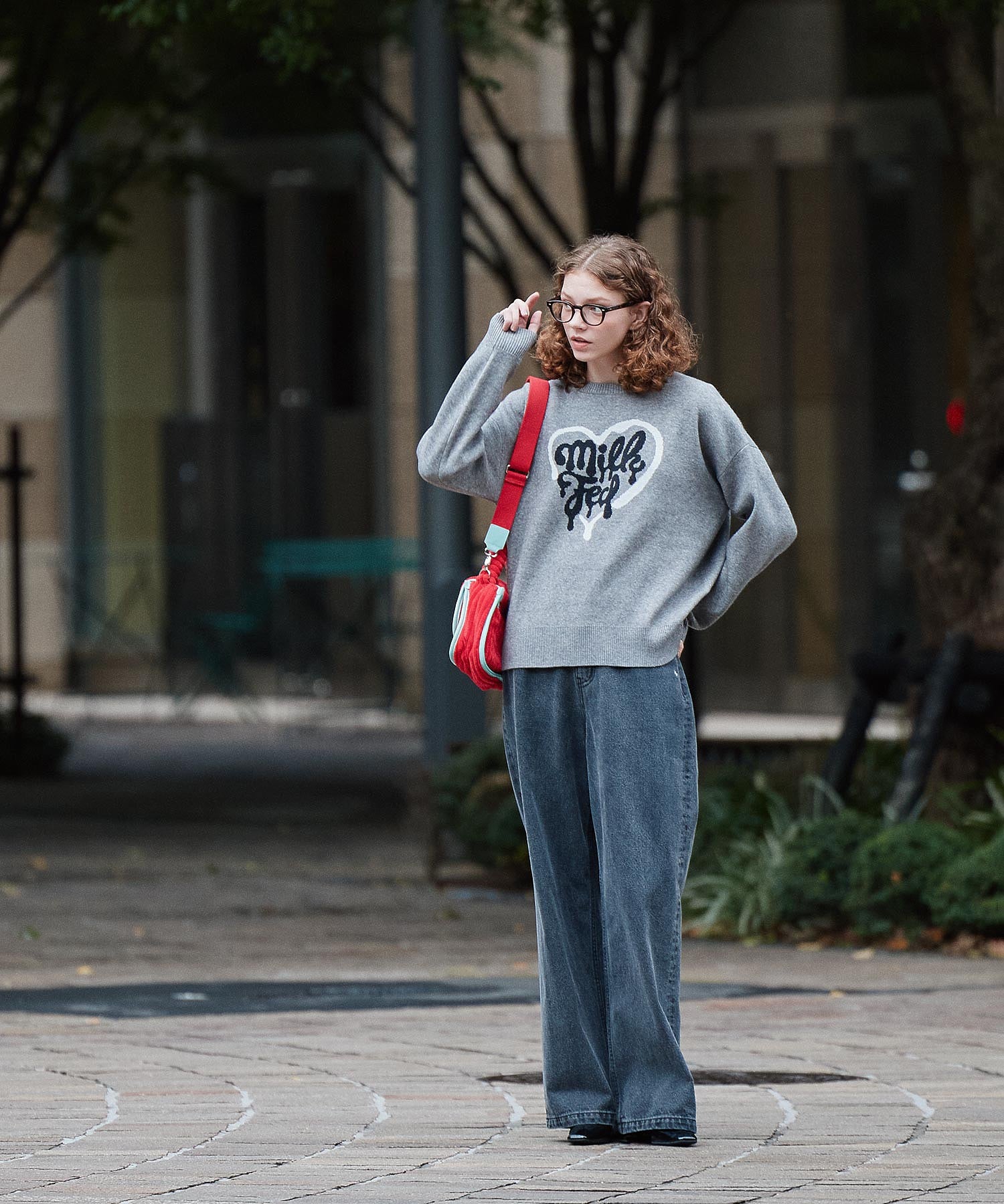 BOYFRIEND LOOSE DENIM PANTS