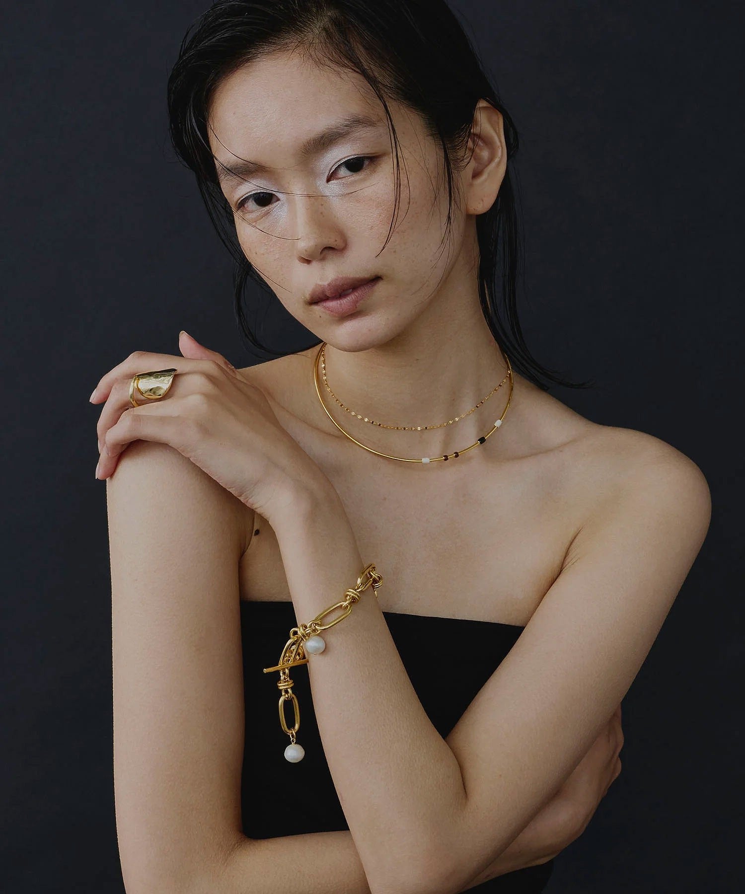 loni/BENJAMIN ASYMMETRY RING