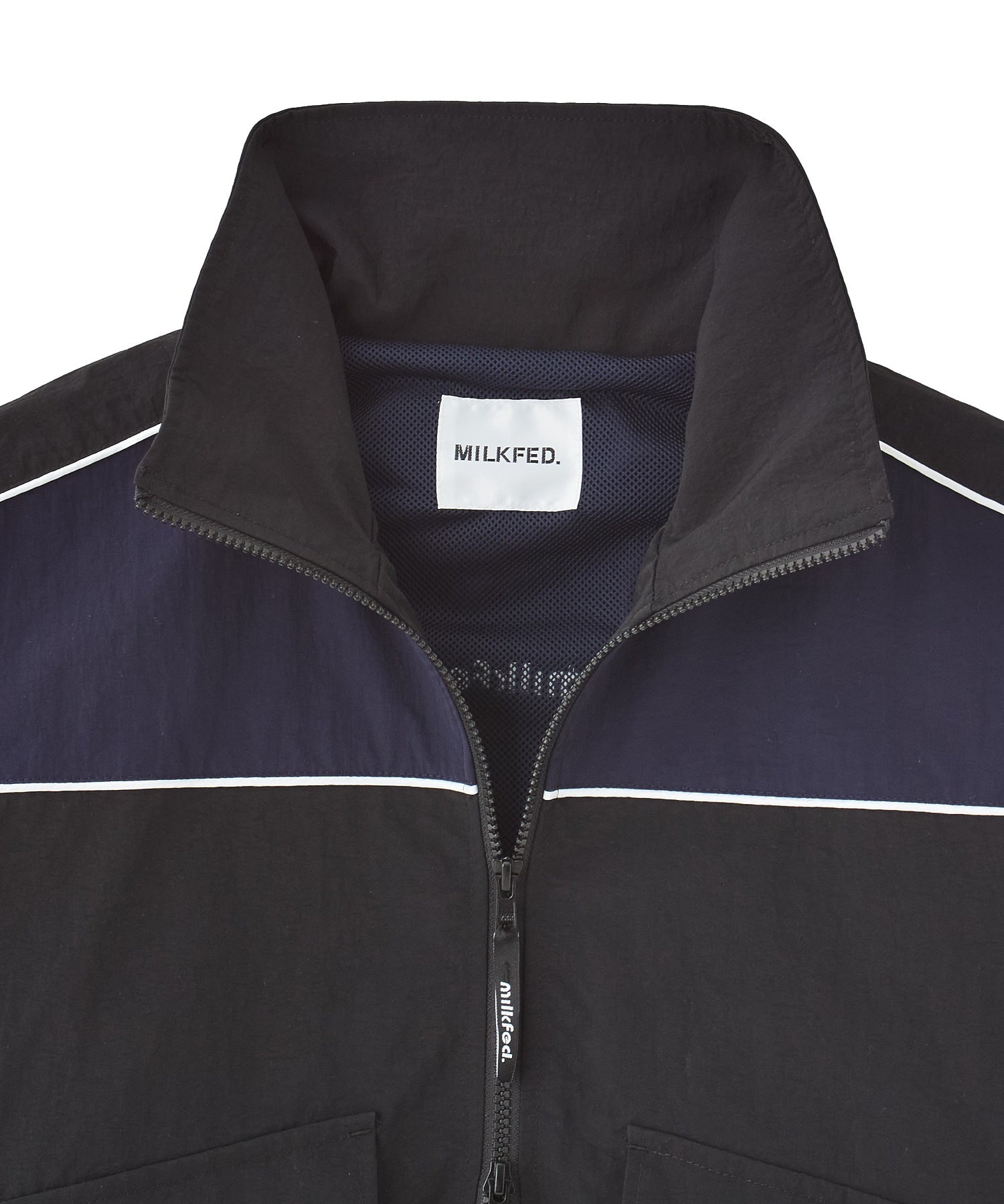 CUTOUT LOGO TRACK JACKET