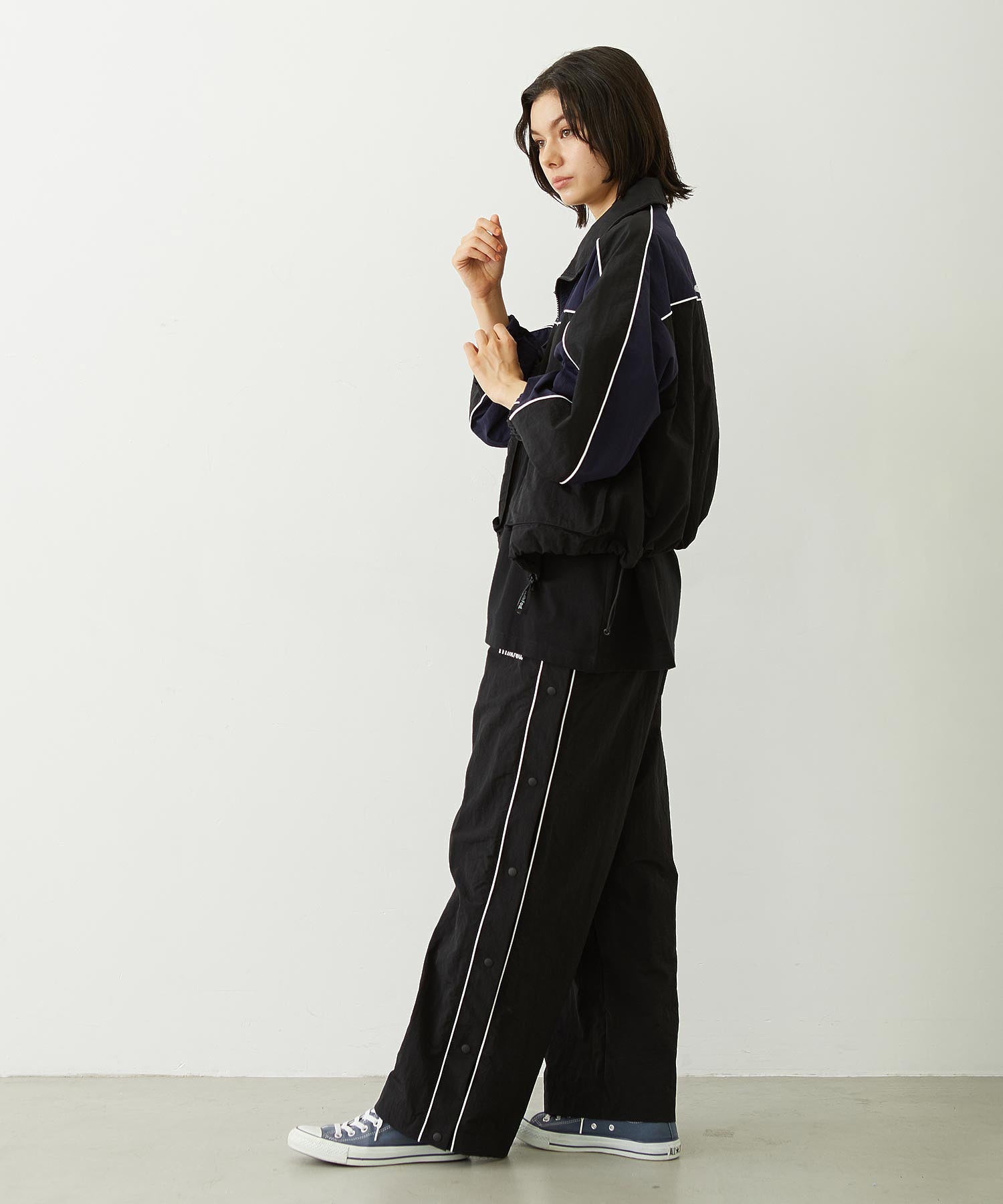 CUTOUT LOGO TRACK JACKET