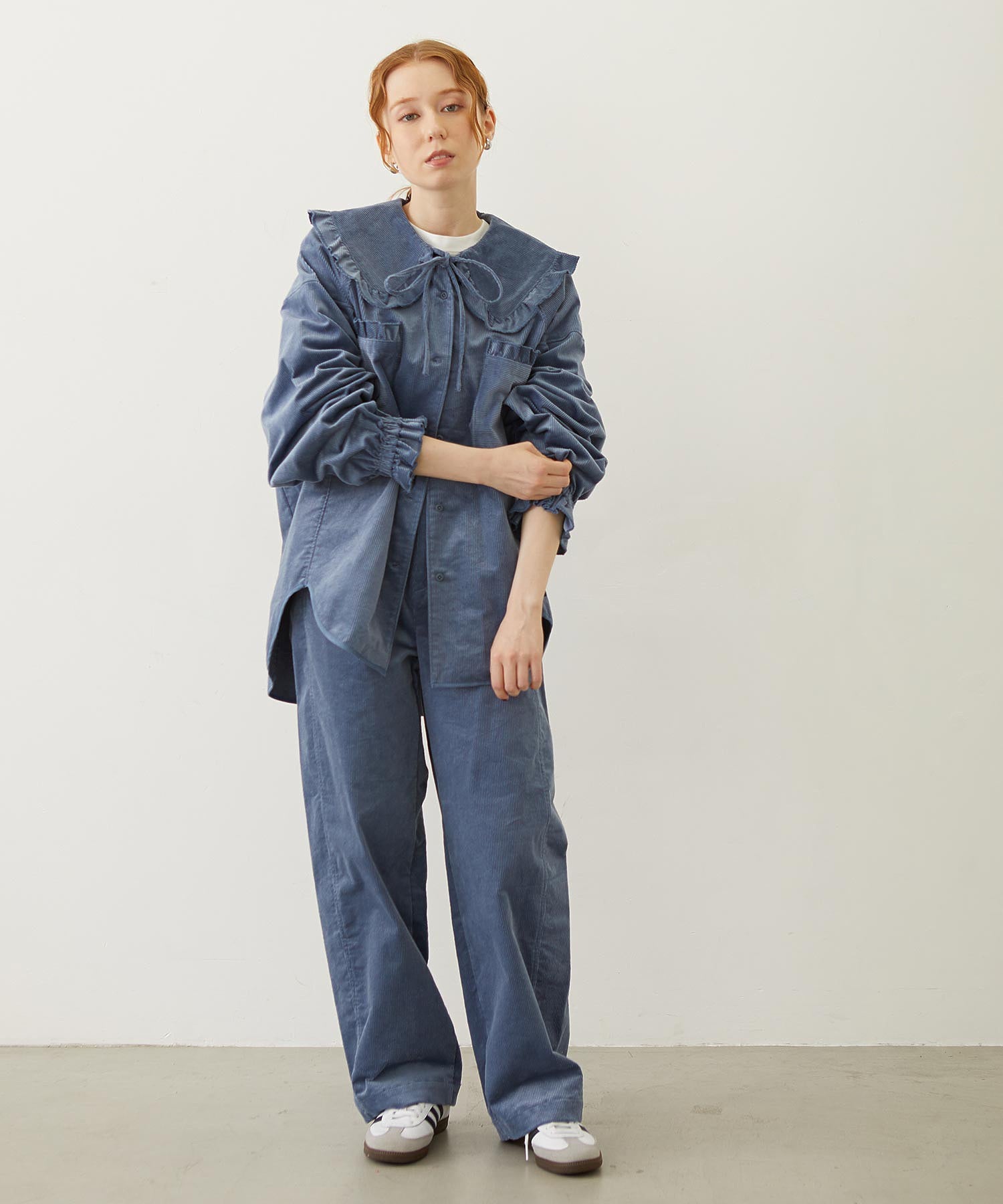 WORK STYLE CORDUROY PANTS