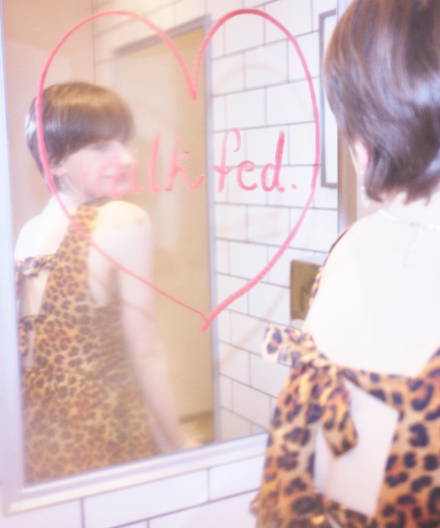 LEOPARD PRINT MINI DRESS