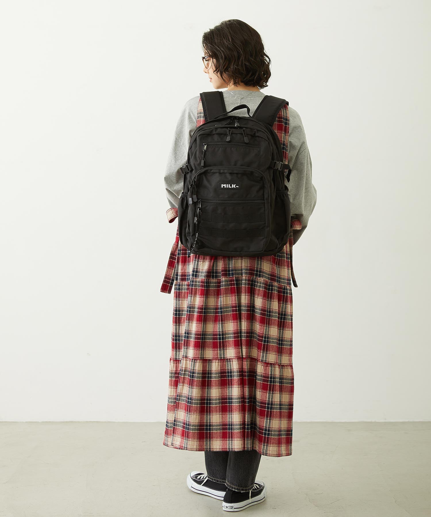 ACTIVE DOUBLE POCKET MOLLE BACKPACK MILKFED.