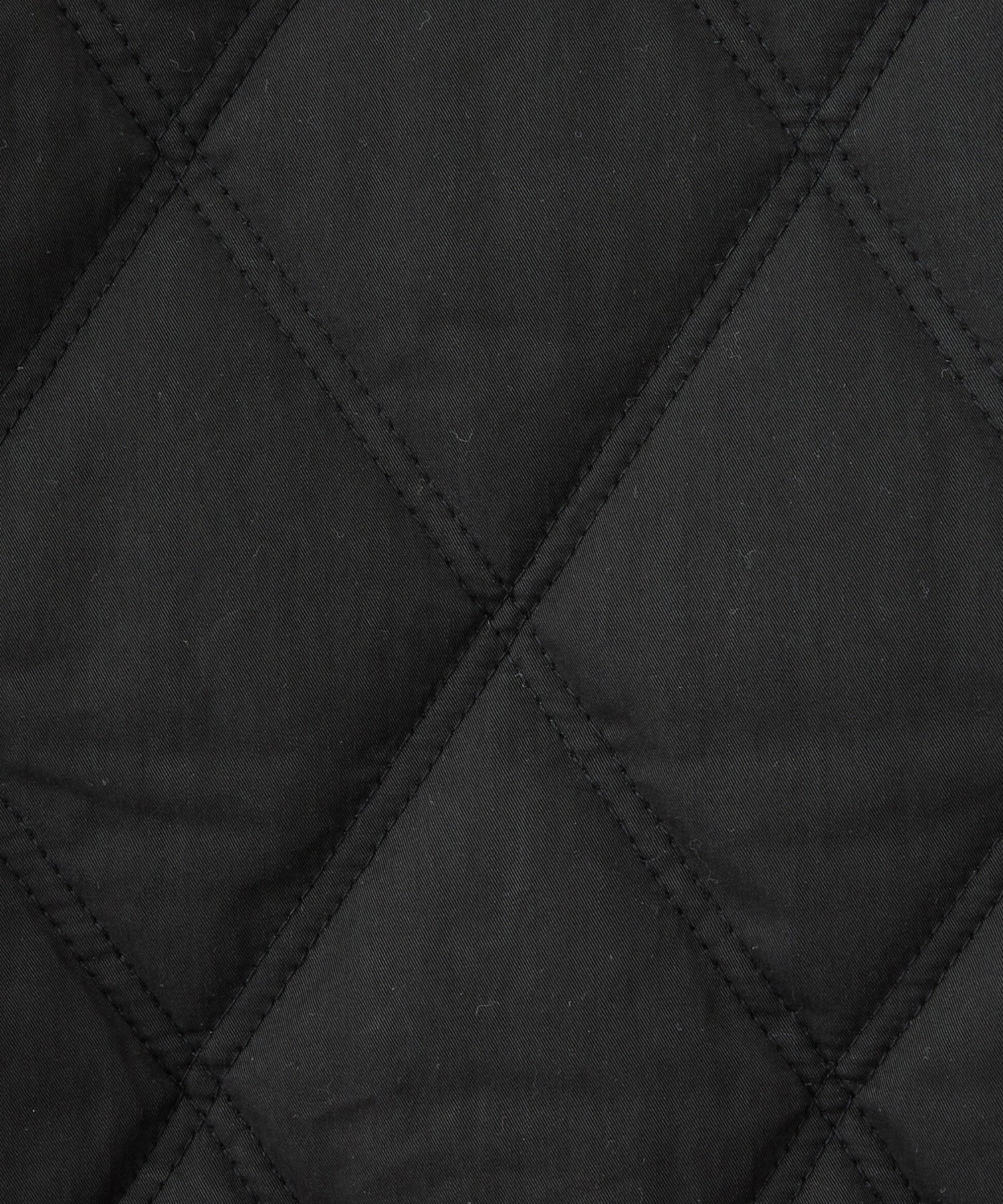 SATIN LOGO PATCH QUILTED JACKET