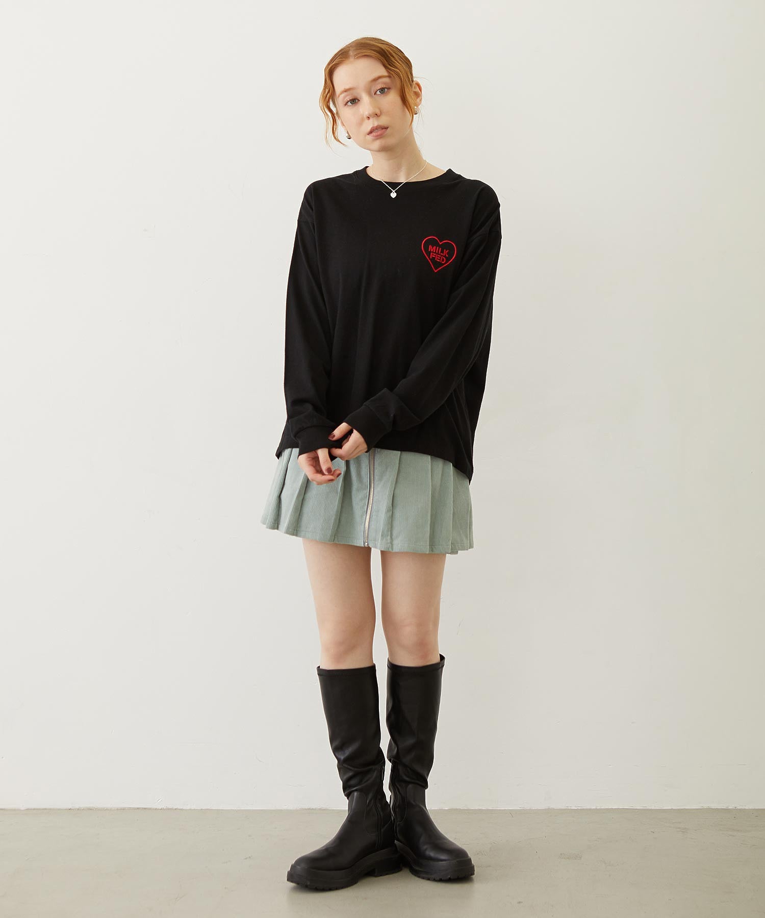 LAYERED CULOTTE SKIRT