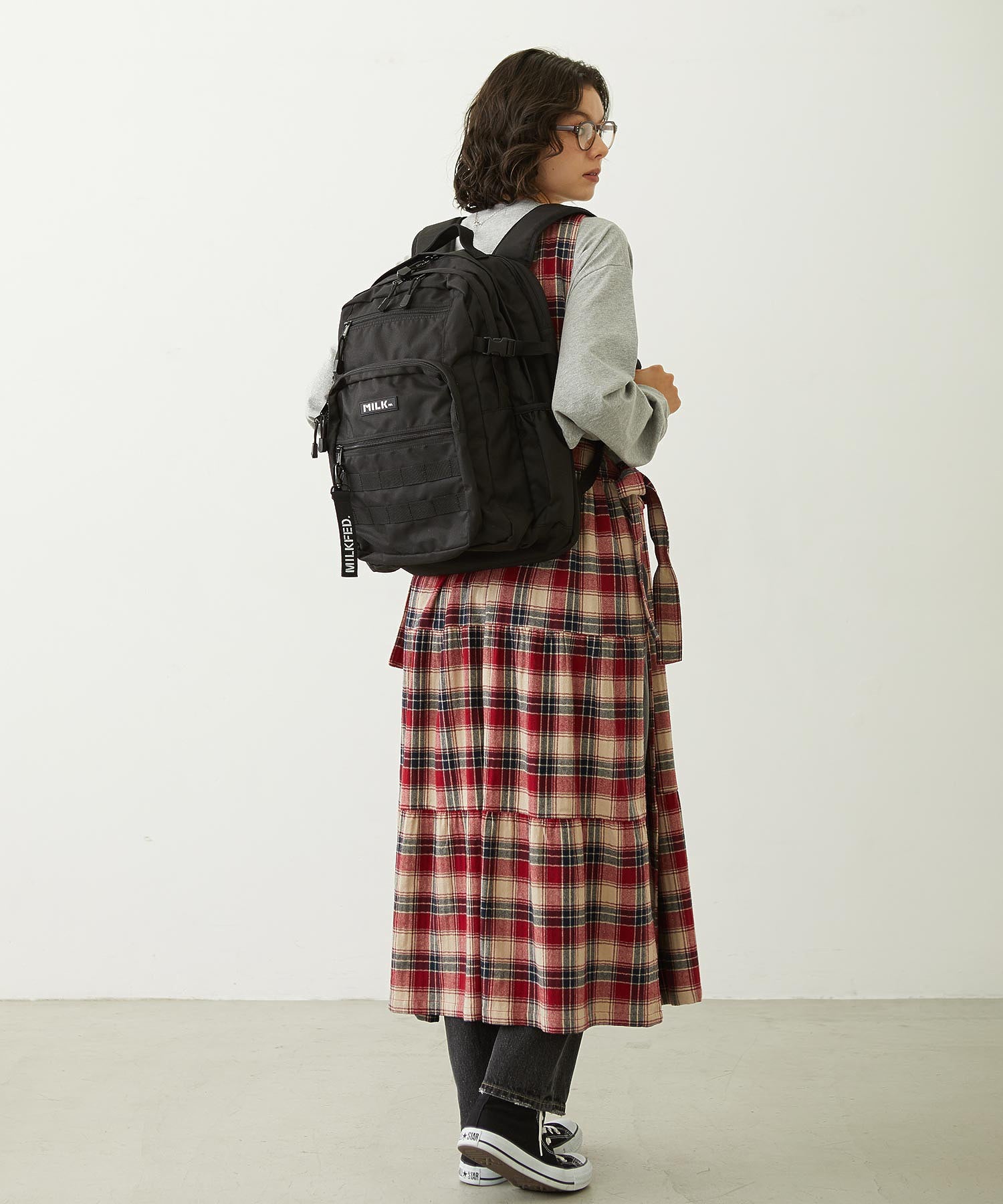 ACTIVE DOUBLE POCKET MOLLE BACKPACK MILKFED.