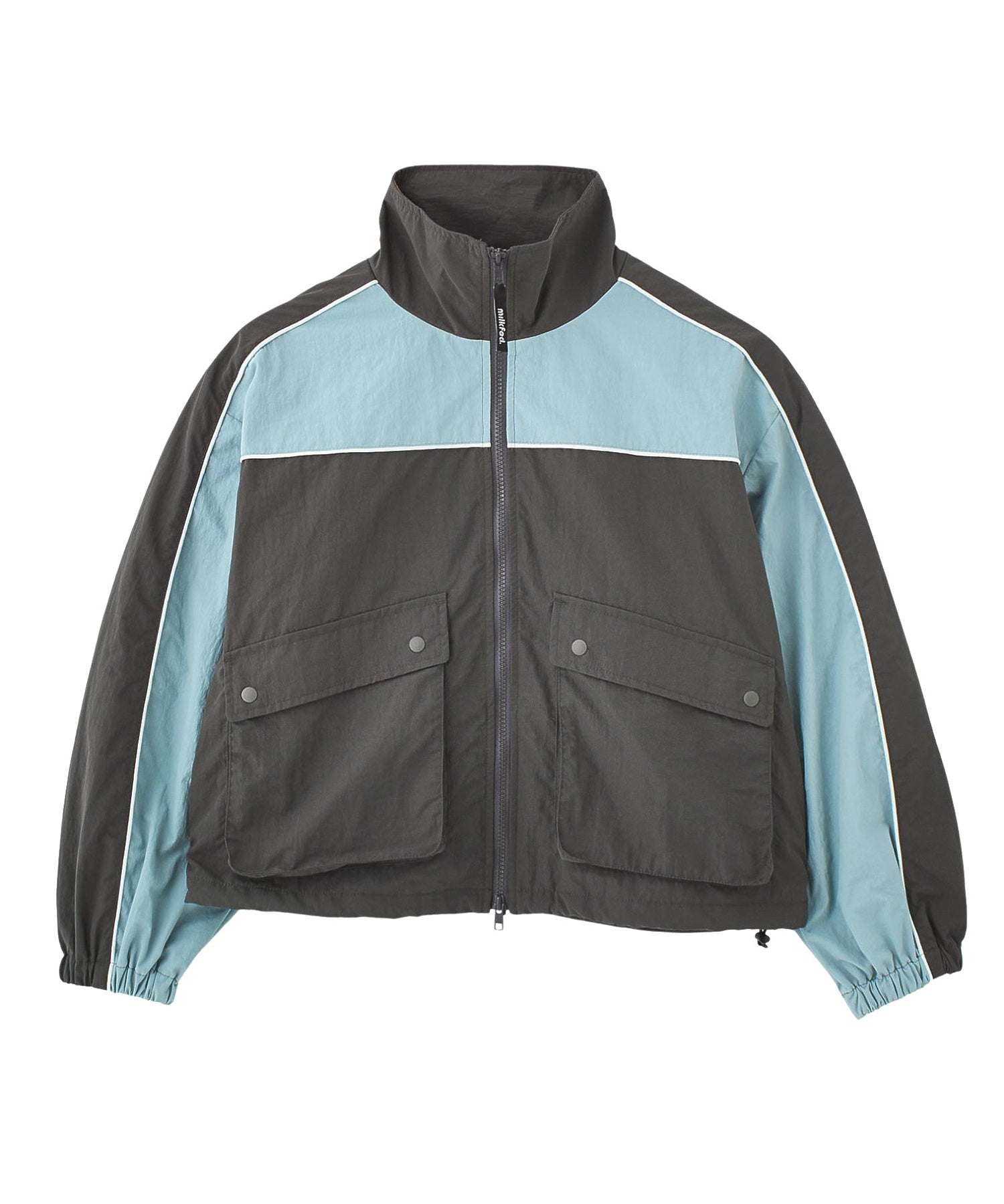 CUTOUT LOGO TRACK JACKET