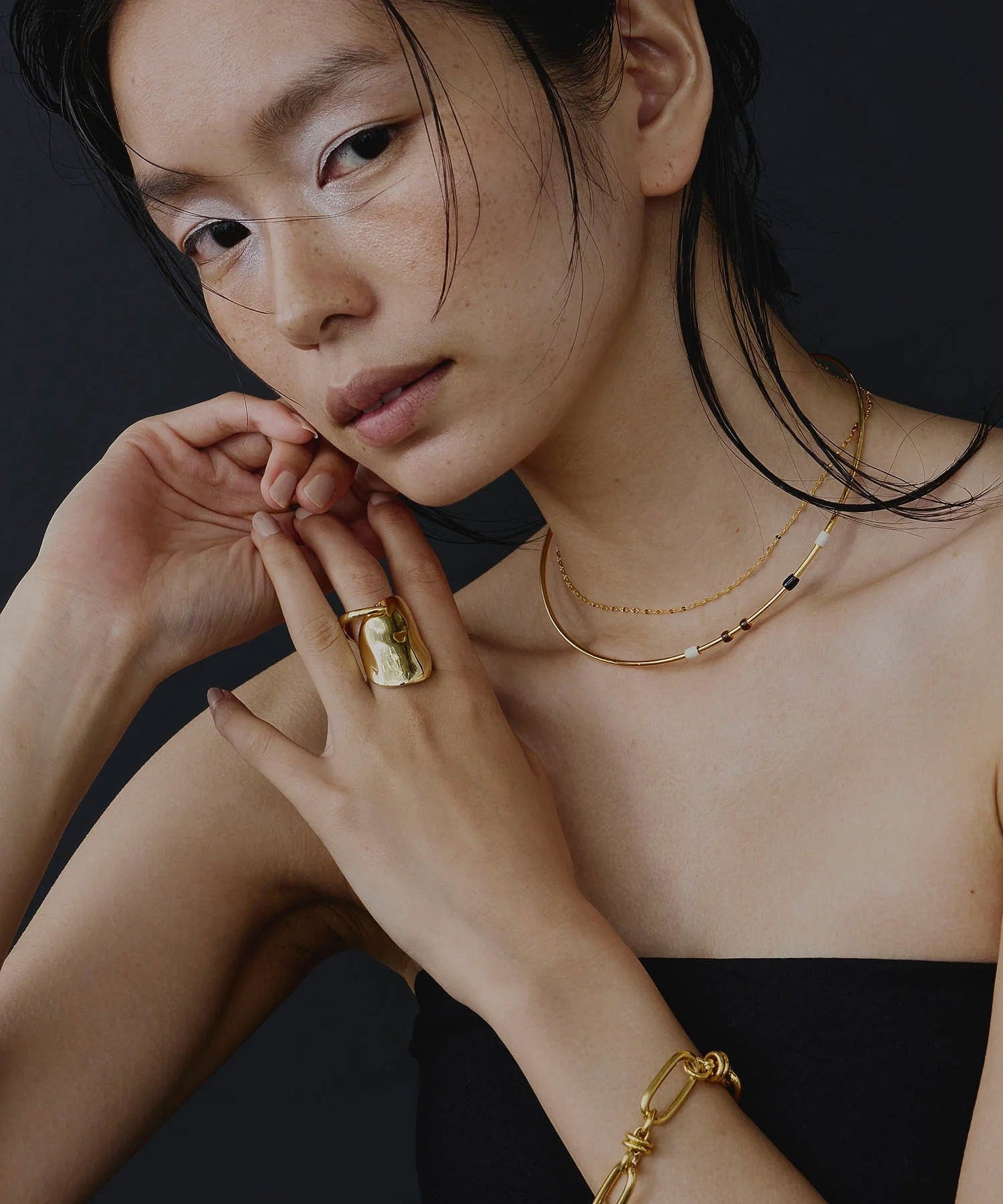 loni/BENJAMIN ASYMMETRY RING