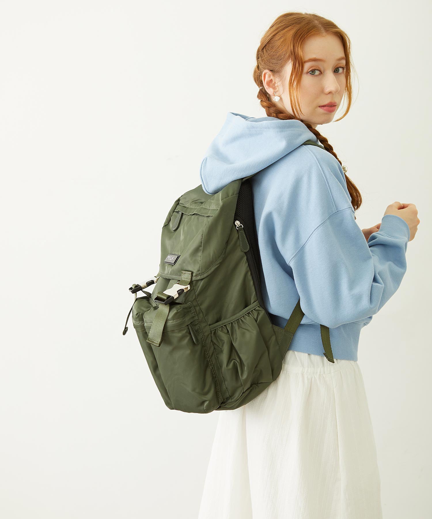 LOGO PLATE BACKPACK MILKFED.